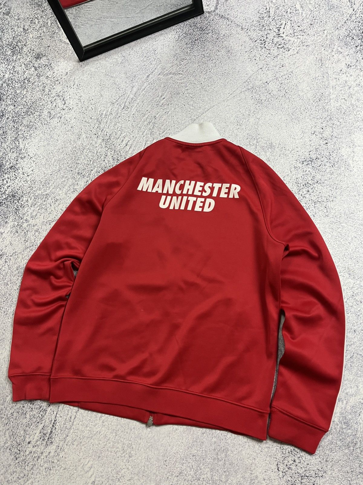 Nike Vintage Y2K Nike Manchester United Track Jacket Drill Rare Size US M / EU 48-50 / 2 - 11 Thumbnail