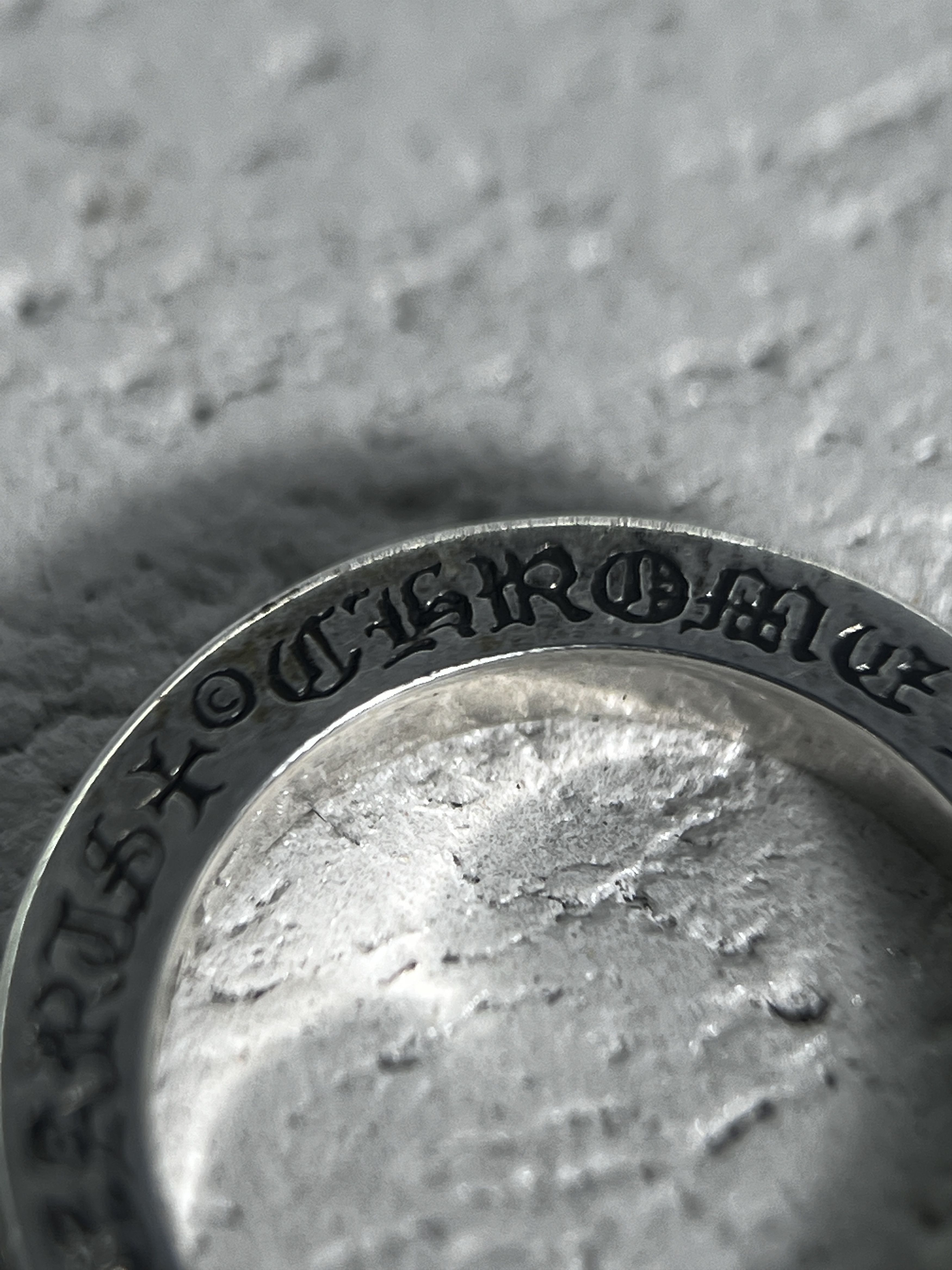 Chrome Hearts Chrome Hearts Script Spacer Ring .925 Size US7 Size ONE SIZE - 5 Thumbnail