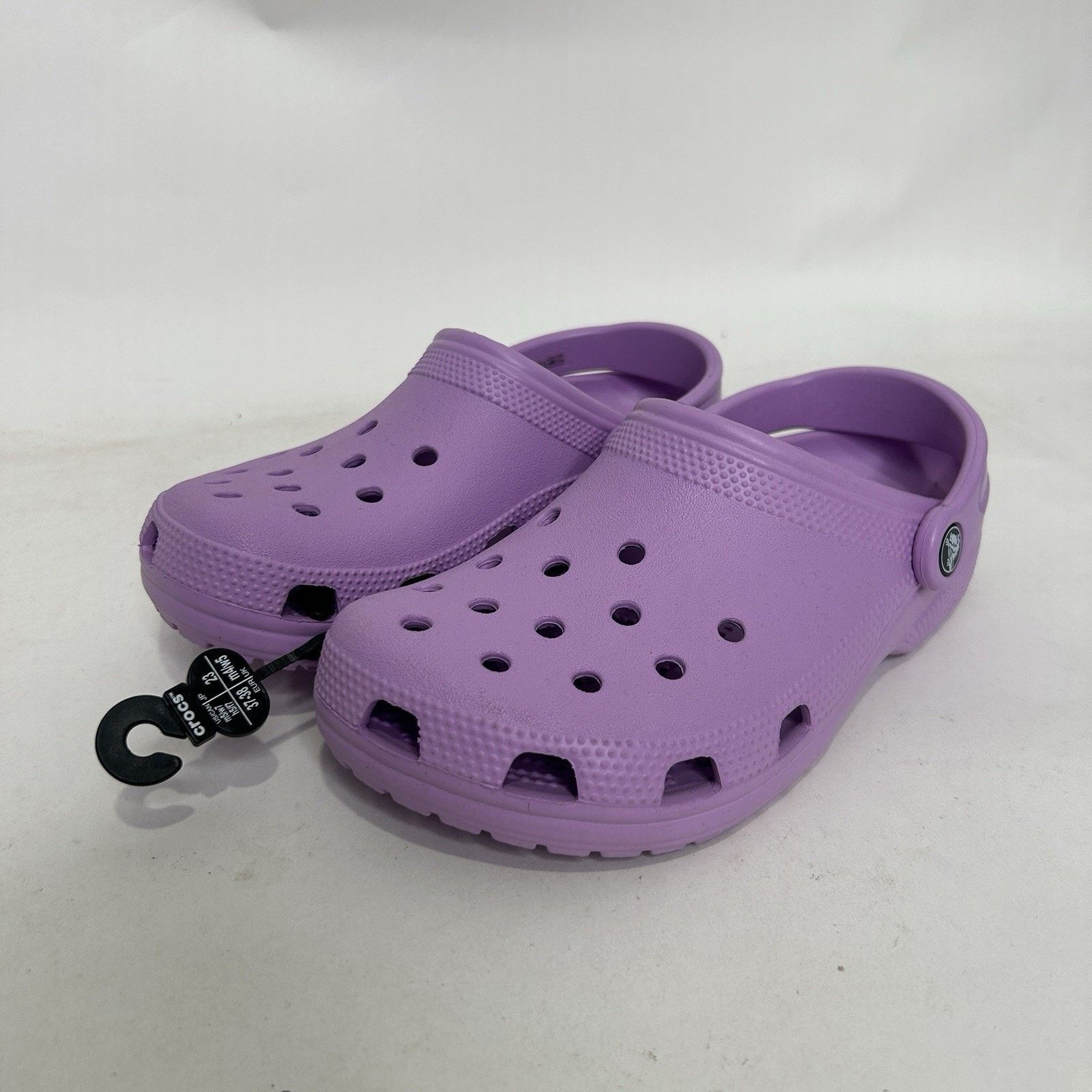 Crocs Crocs Unisex Classic Clog “Orchid” Size US 7 / IT 37 - 3 Thumbnail