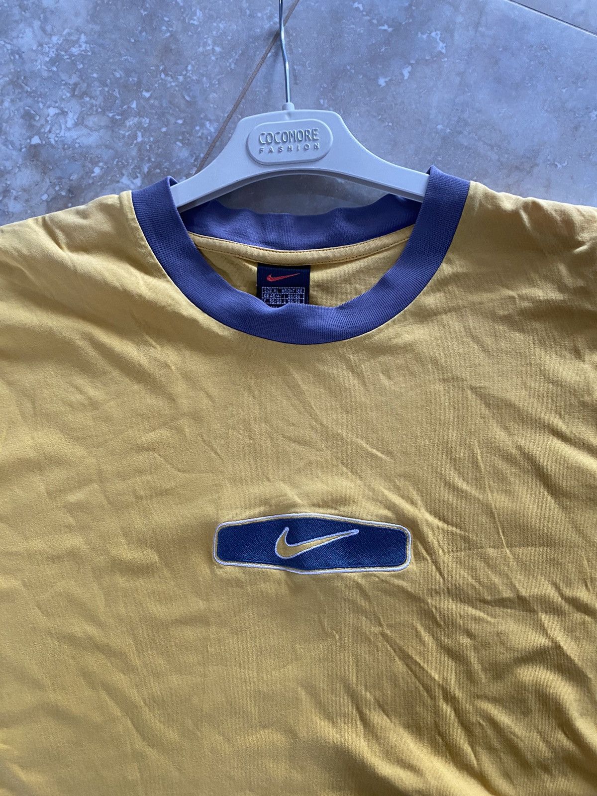 Nike Vintage Nike Big Logo T-Shirt 90s Streetwear Baggy T Size US XL / EU 56 / 4 - 8 Thumbnail