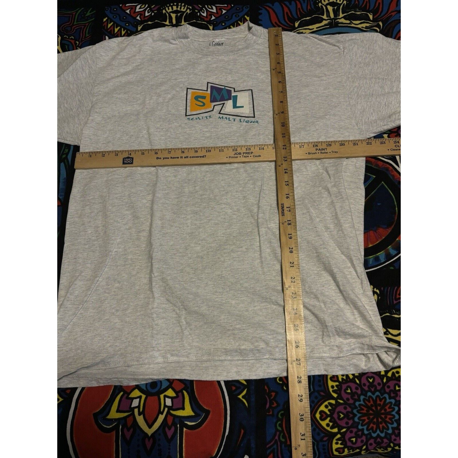 Other vintage Schlitz malt liquor grey T-shirt rare 90s Size XL Size US XL / EU 56 / 4 - 6 Thumbnail