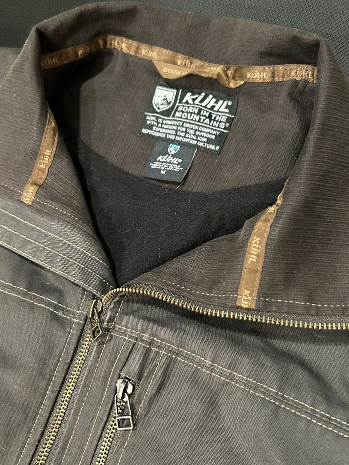 Kuhl Kuhl vintage patina dyed zip up jacket rare gorp style hike Size US M / EU 48-50 / 2 - 2 Thumbnail