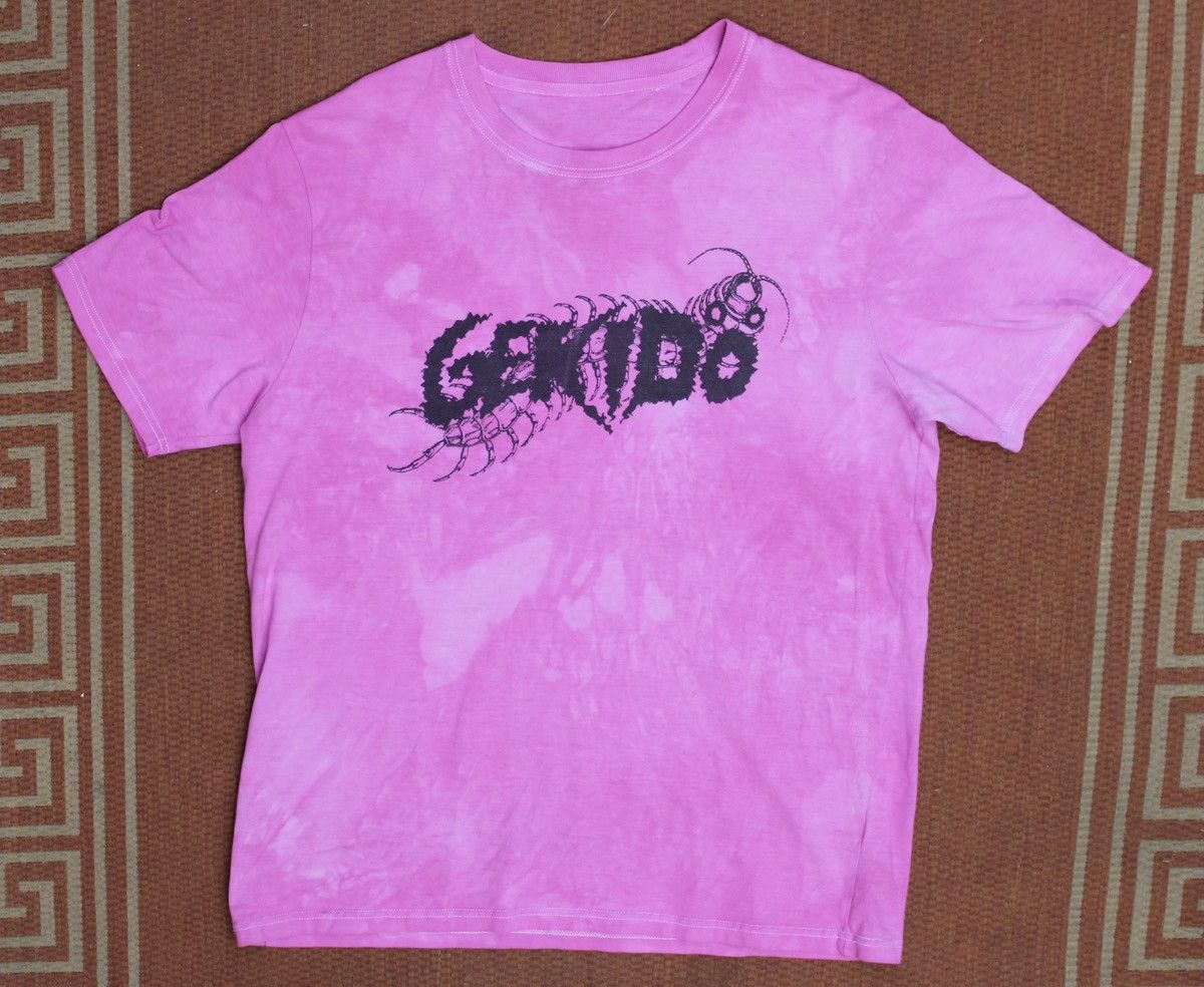 Designer × Vintage GEKIDO.WORLD HAND DYED CENTI TEE XL Size US L / EU 52-54 / 3 - 1 Thumbnail