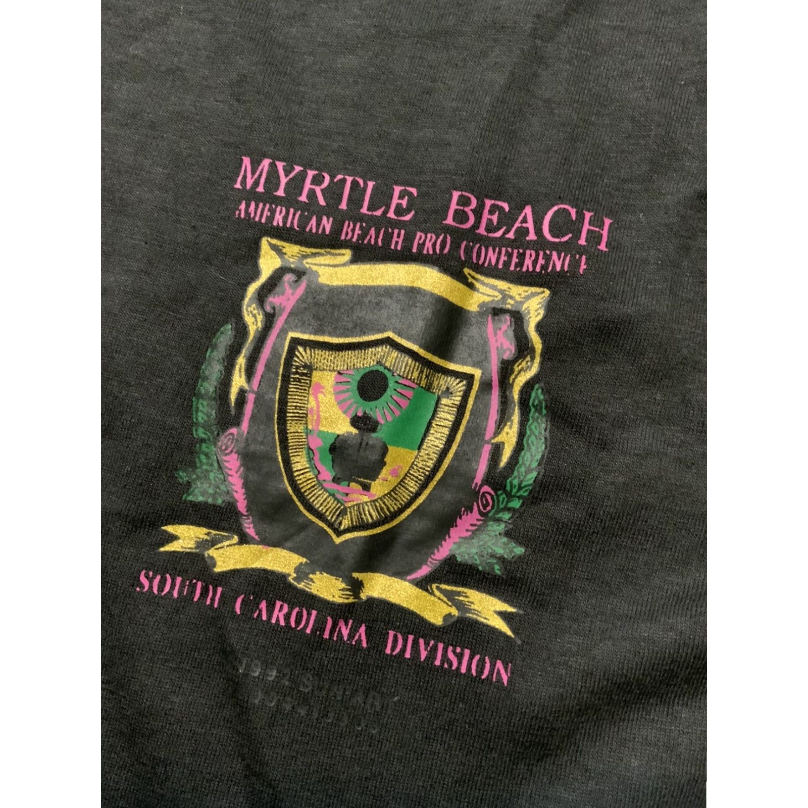 Vintage VINTAGE Myrtle Beach South Carolina Beach Pro Conference Souvenir T-Shirt Sz. M Shirt Adult Medium M & M Size US M / EU 48-50 / 2 - 2 Thumbnail