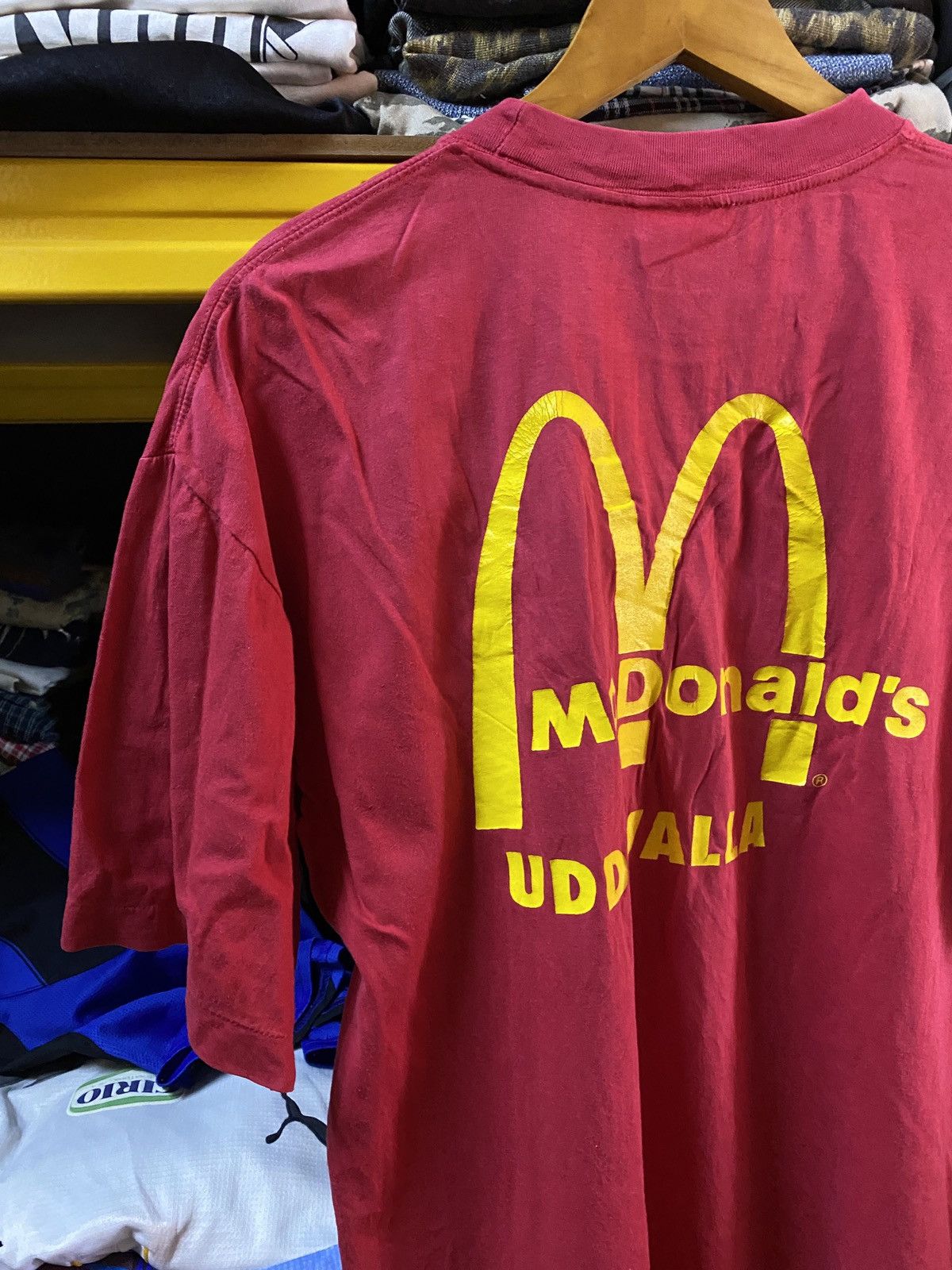 Vintage Vintage 90s MCDONALD bigmac Burger promo tee Size US L / EU 52-54 / 3 - 8 Thumbnail