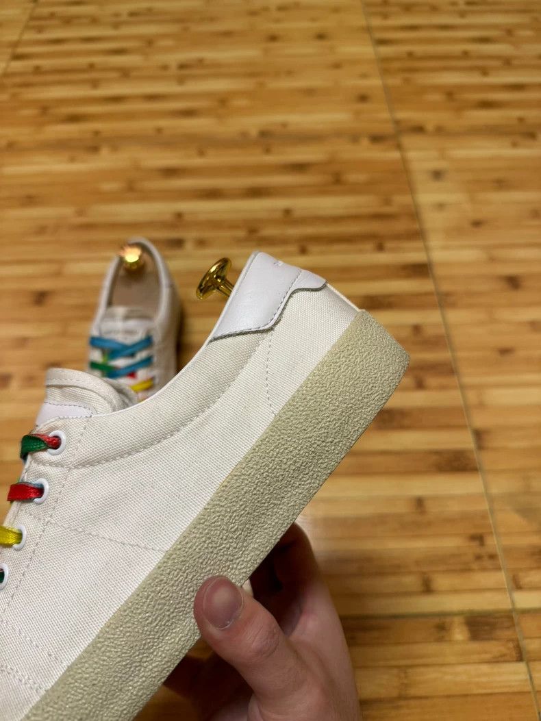 Saint Laurent Paris Saint Laurent Paris 16 SS Runway Style Worn Rainbow Canvas Size US 10 / EU 43 - 3 Thumbnail
