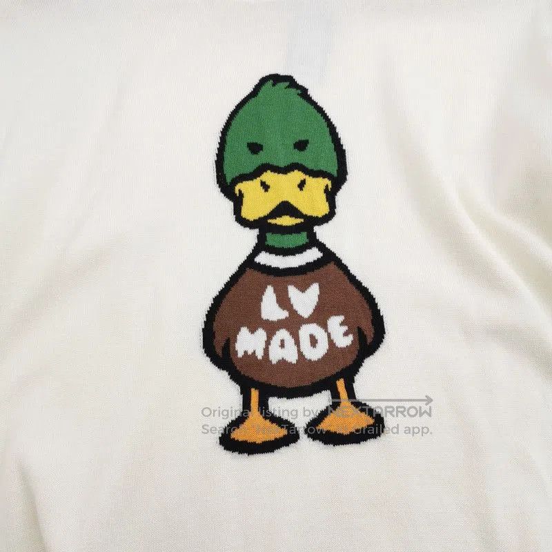Louis Vuitton Louis Vuitton Nigo Cotton Graphic Knit T-Shirt. Size US S / EU 44-46 / 1 - 1 Thumbnail