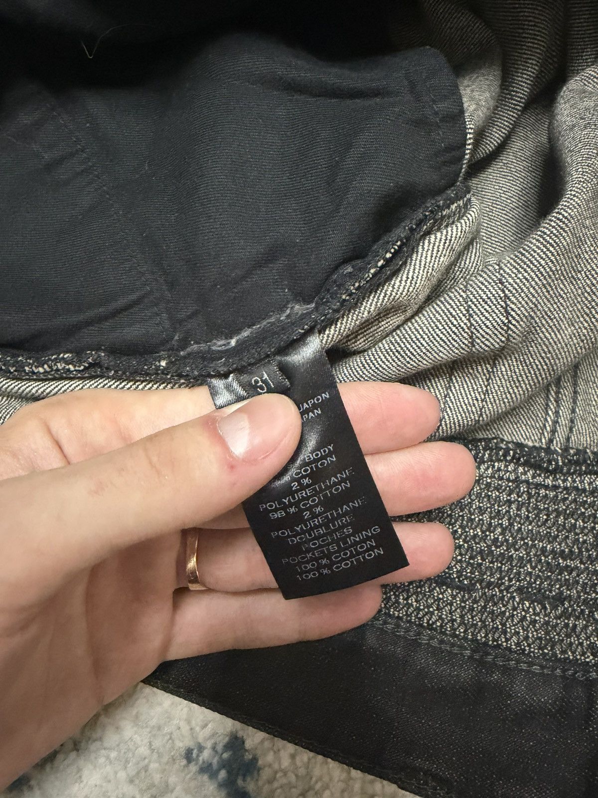 Balmain 2011 Balmain Biker Denim Size US 31 - 8 Thumbnail