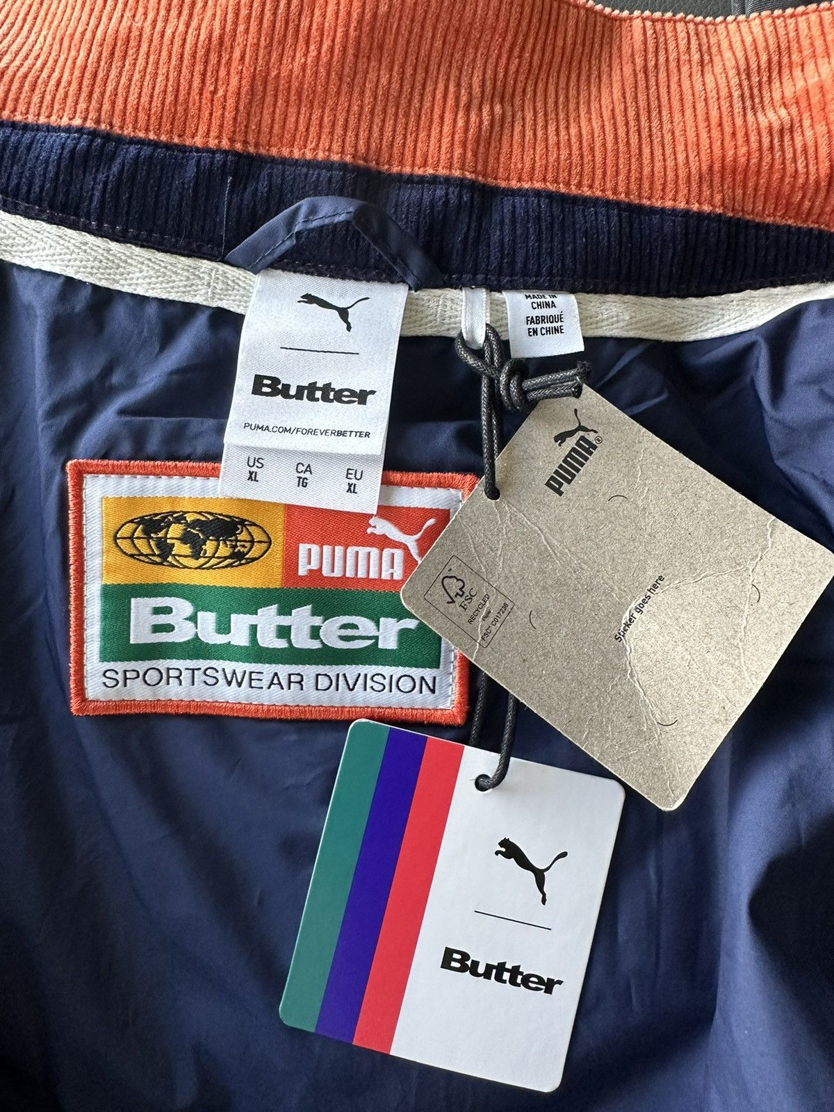 Butter Goods × Puma Super Rare Brand New Butter Goods x Puma Corduroy Jacket Size US XL / EU 56 / 4 - 5 Thumbnail