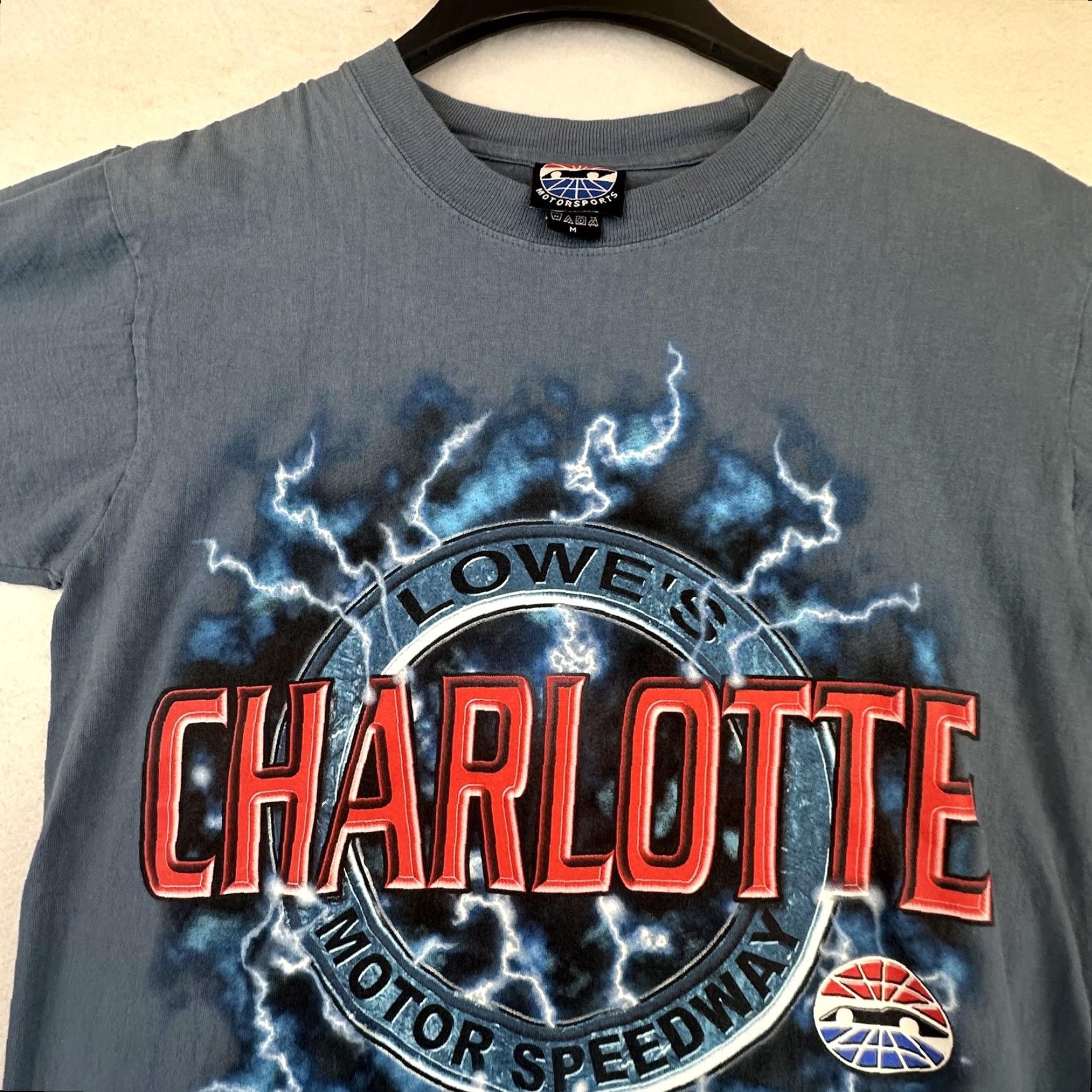NASCAR Vintage Charlotte Motor Speedway Shirt Mens Medium Lowe's Racing NASCAR 90s Tee Size US M / EU 48-50 / 2 - 4 Thumbnail