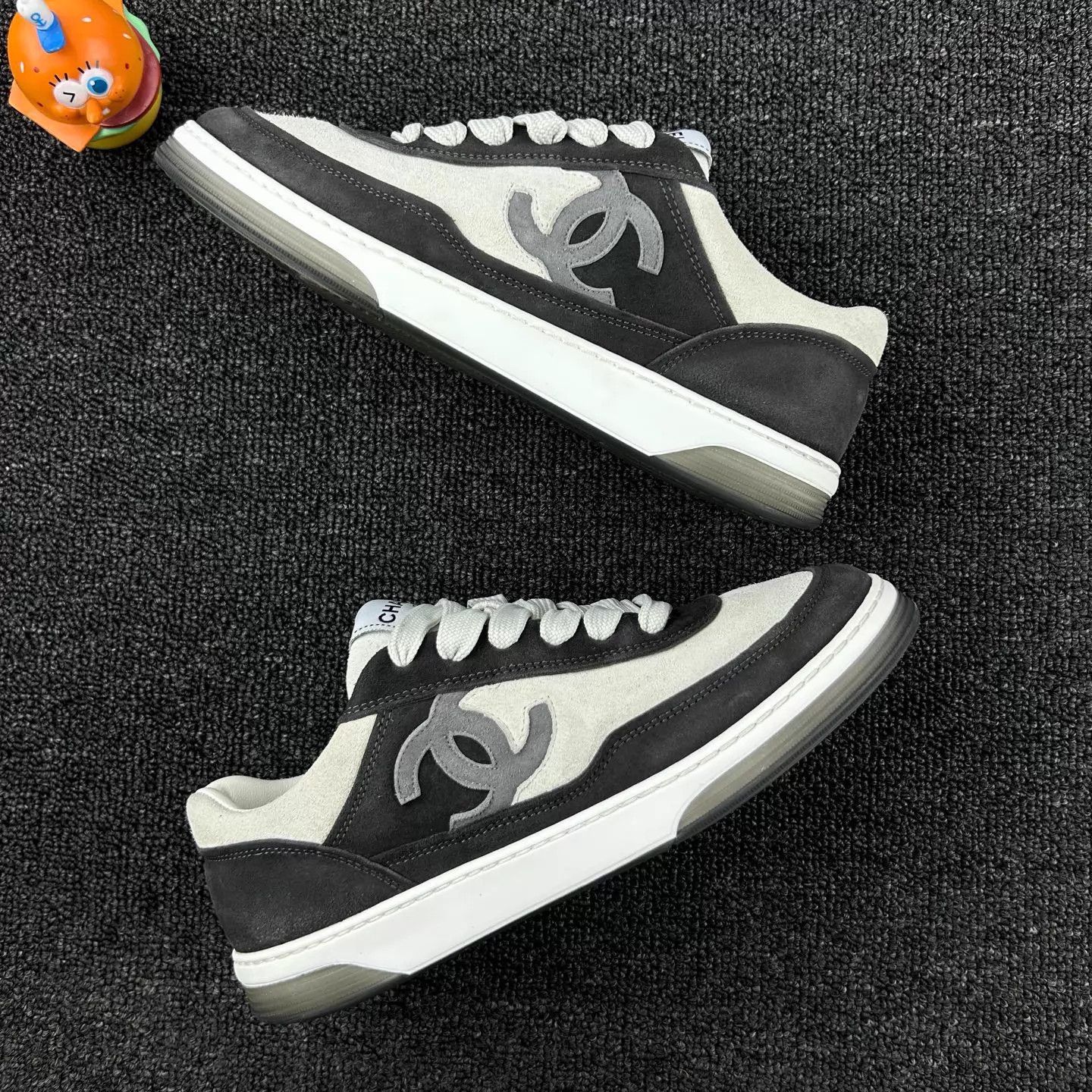 Chanel Chanel 23P Black & White Panda Sneaker Women's 36.5 Size US 6 / IT 36 - 3 Thumbnail