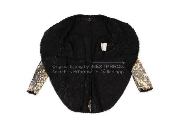 Comme des Garcons Comme des Garcons Silver vintage sequin tailcoat top Size S / US 4 / IT 40 - 4 Thumbnail