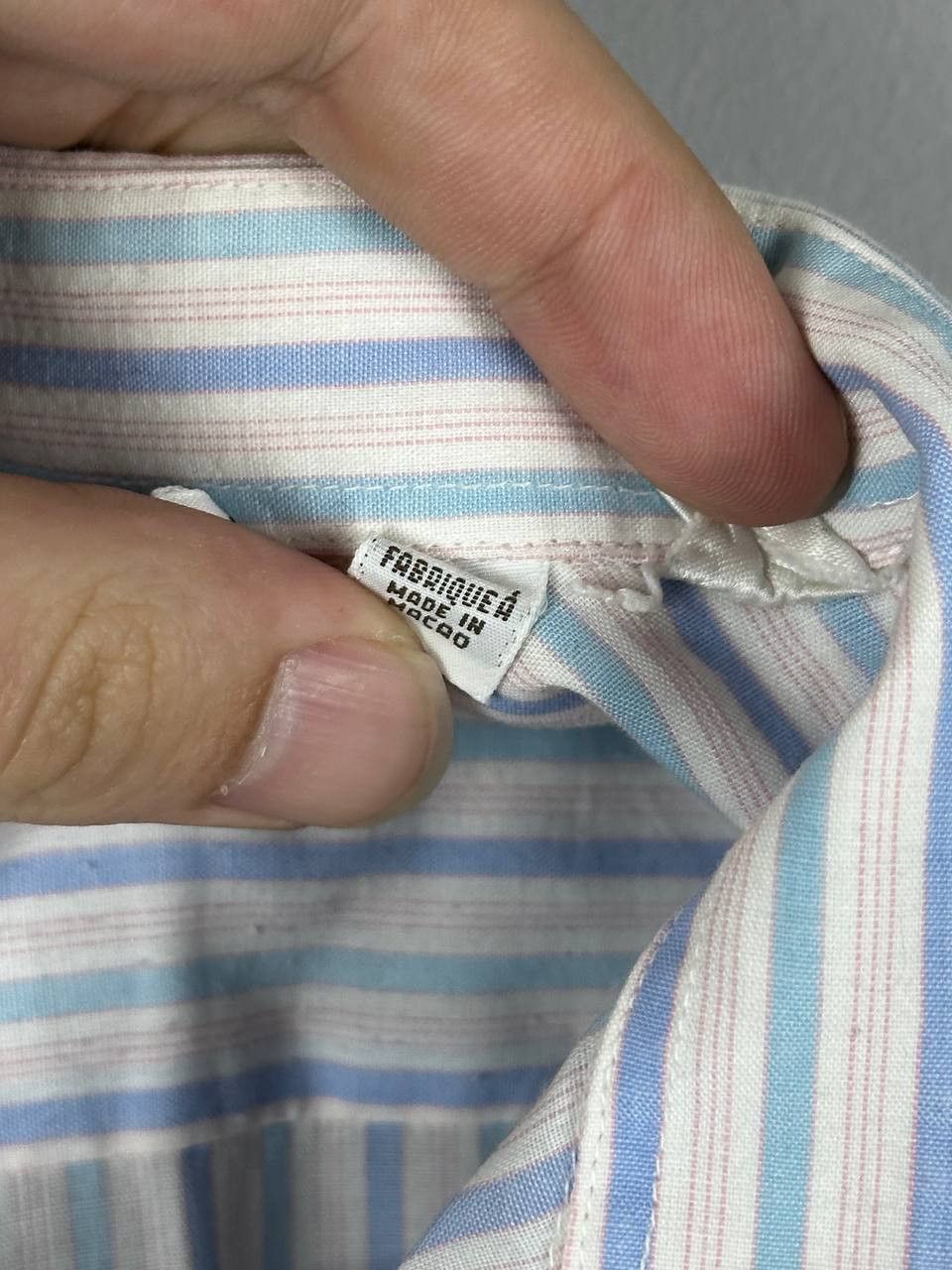 Yves Saint Laurent 80s Vintage Yves Saint Laurent Striped YSL Shirt Size US L / EU 52-54 / 3 - 9 Thumbnail