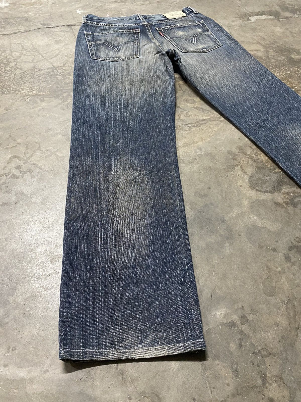 Levi's × Vintage Baggy Jeans Vintage Levis 502 Distressed Rusty Denim Size US 31 - 11 Thumbnail