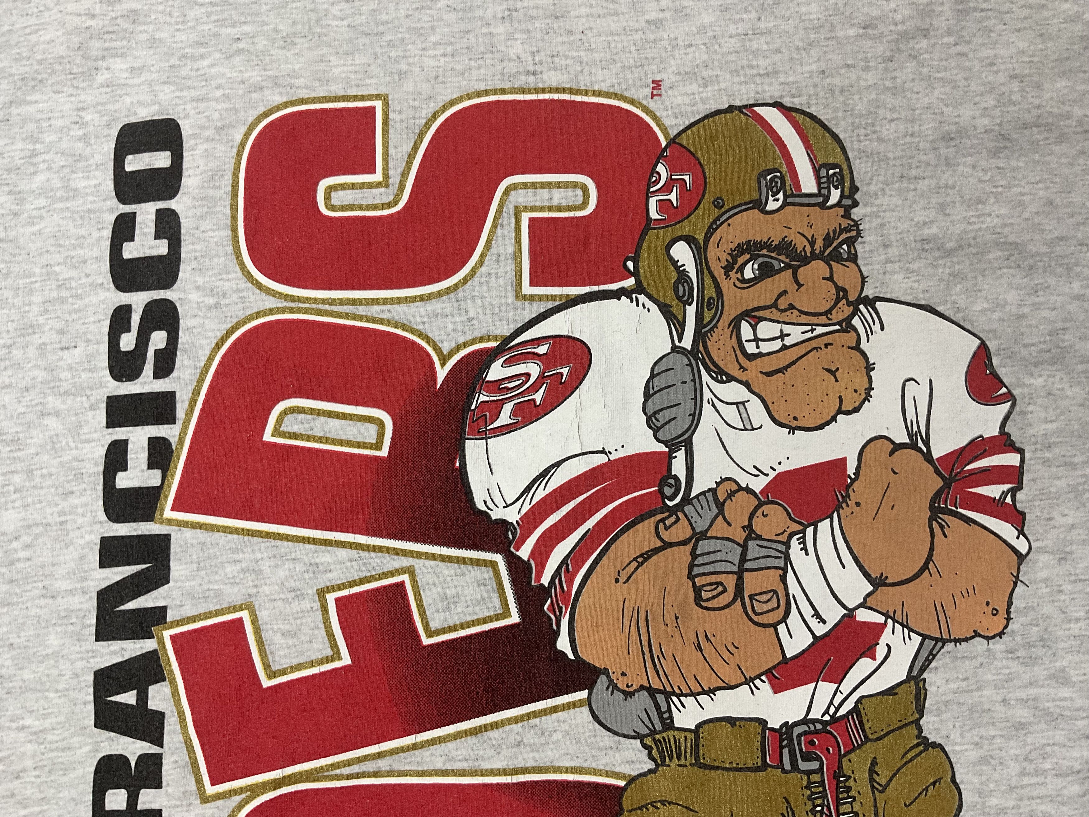 NFL Vintage 1994 San Francisco 49ers T-Shirt Double Sided Print Size US L / EU 52-54 / 3 - 4 Thumbnail