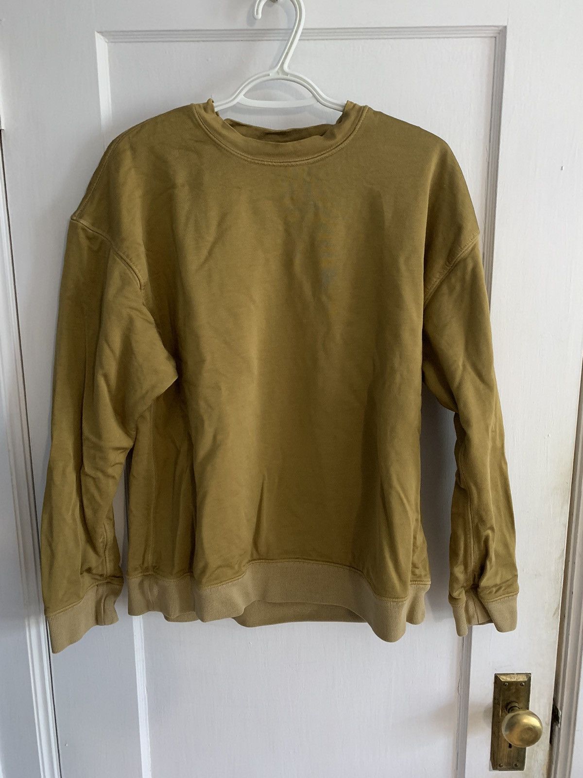 image of Yeezy Season 3 Gold Sweater, Men's (Size Small)