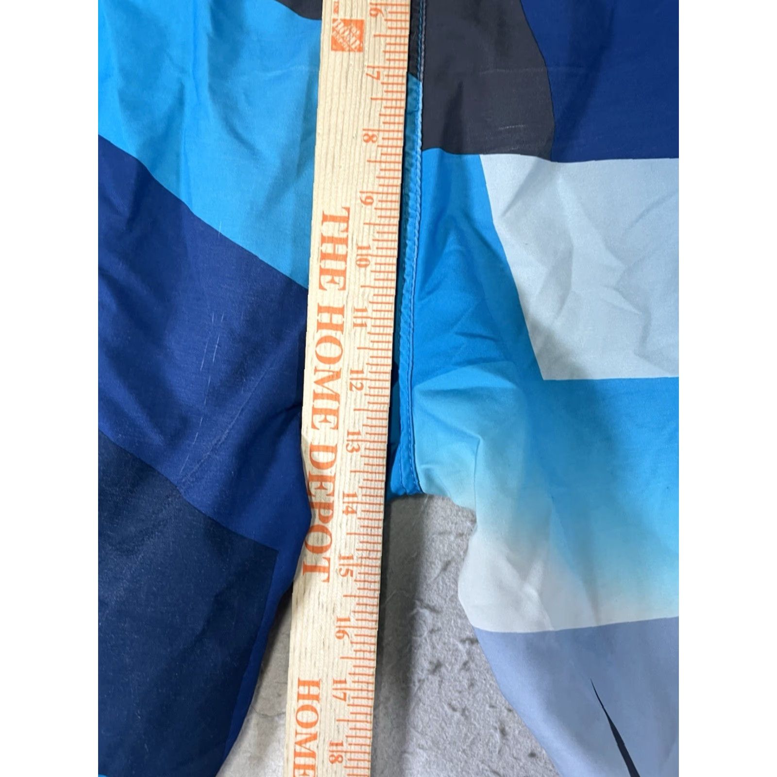 Fox Racing Fox Board Shorts Men's 33 Blue Colorblock Logo Quick Dry Breathable Drawstring Surfing Recreational Polyester Regular Men China Damen? Size US 33 - 4 Thumbnail
