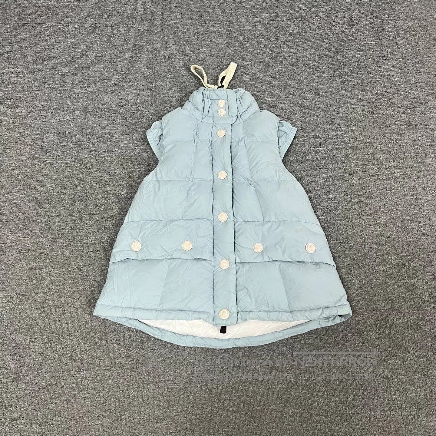 Moncler Moncler Smog Blue Down Jacket| Size S / US 4 / IT 40 - 1 Thumbnail