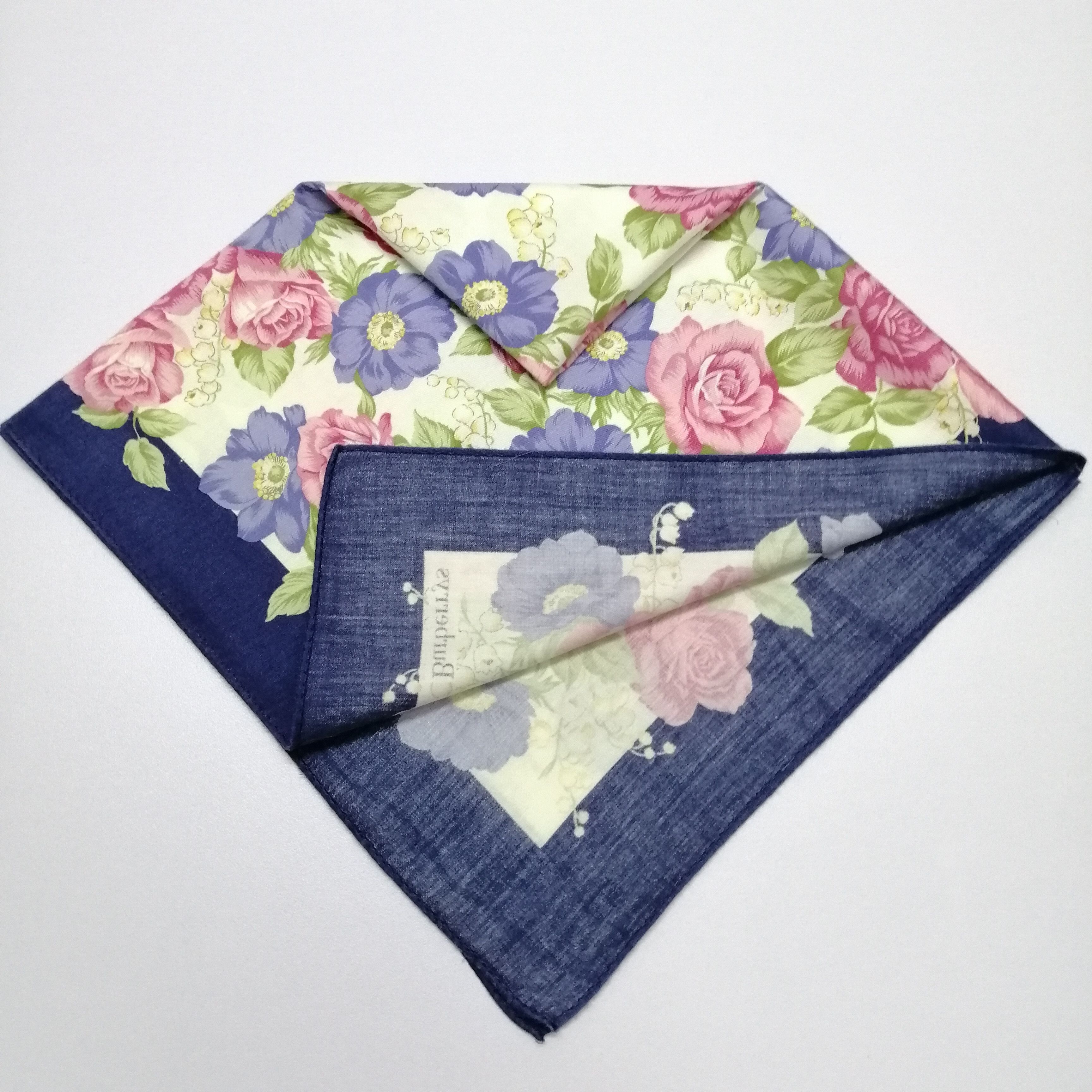 Burberry × Vintage Vintage Burberry Handkerchief/Neckerchief/Bandana-KD2273 Size ONE SIZE - 4 Thumbnail