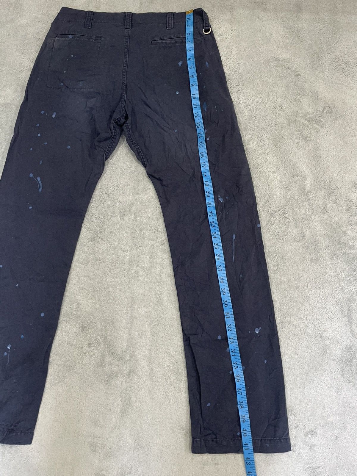 Sophnet. 🔥SOPHNET. BLUE KHAKIS PAINTER W30 Size US 30 / EU 46 - 9 Thumbnail