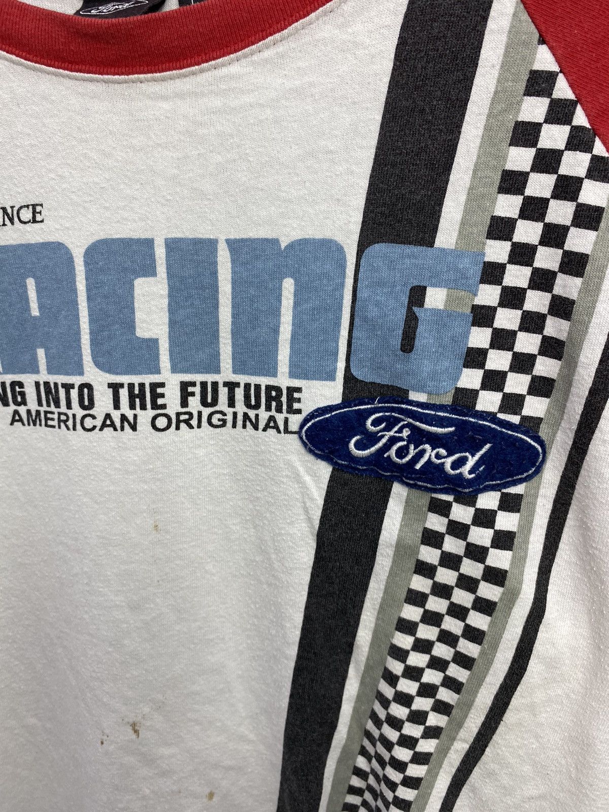 Ford × Vintage vintage Ford racing longsleeve cobra on wheels Size US L / EU 52-54 / 3 - 8 Thumbnail