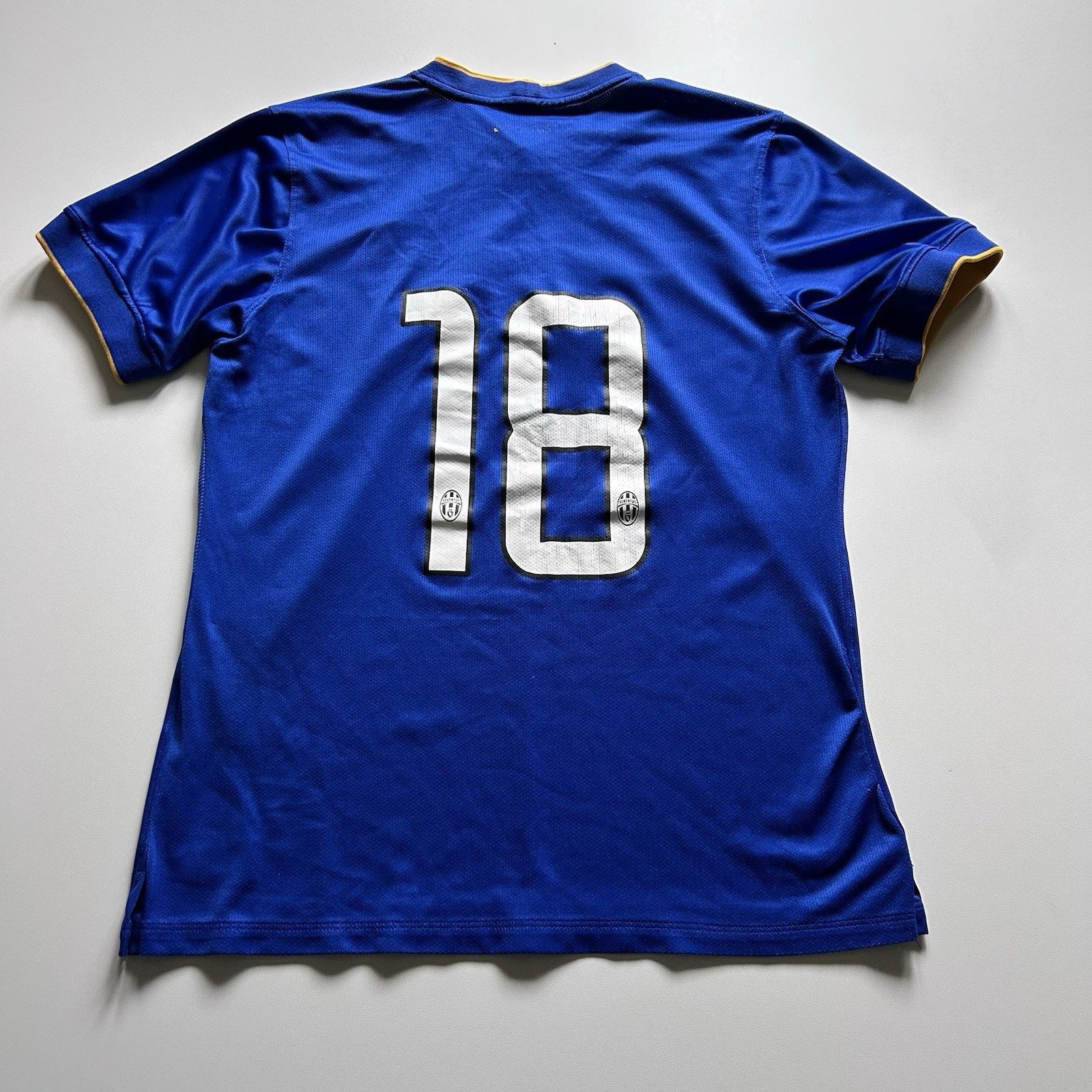 Nike Nike Juventus FC 2014/15 Away Soccer Jersey Blue Medium Rare Size US M / EU 48-50 / 2 - 3 Thumbnail