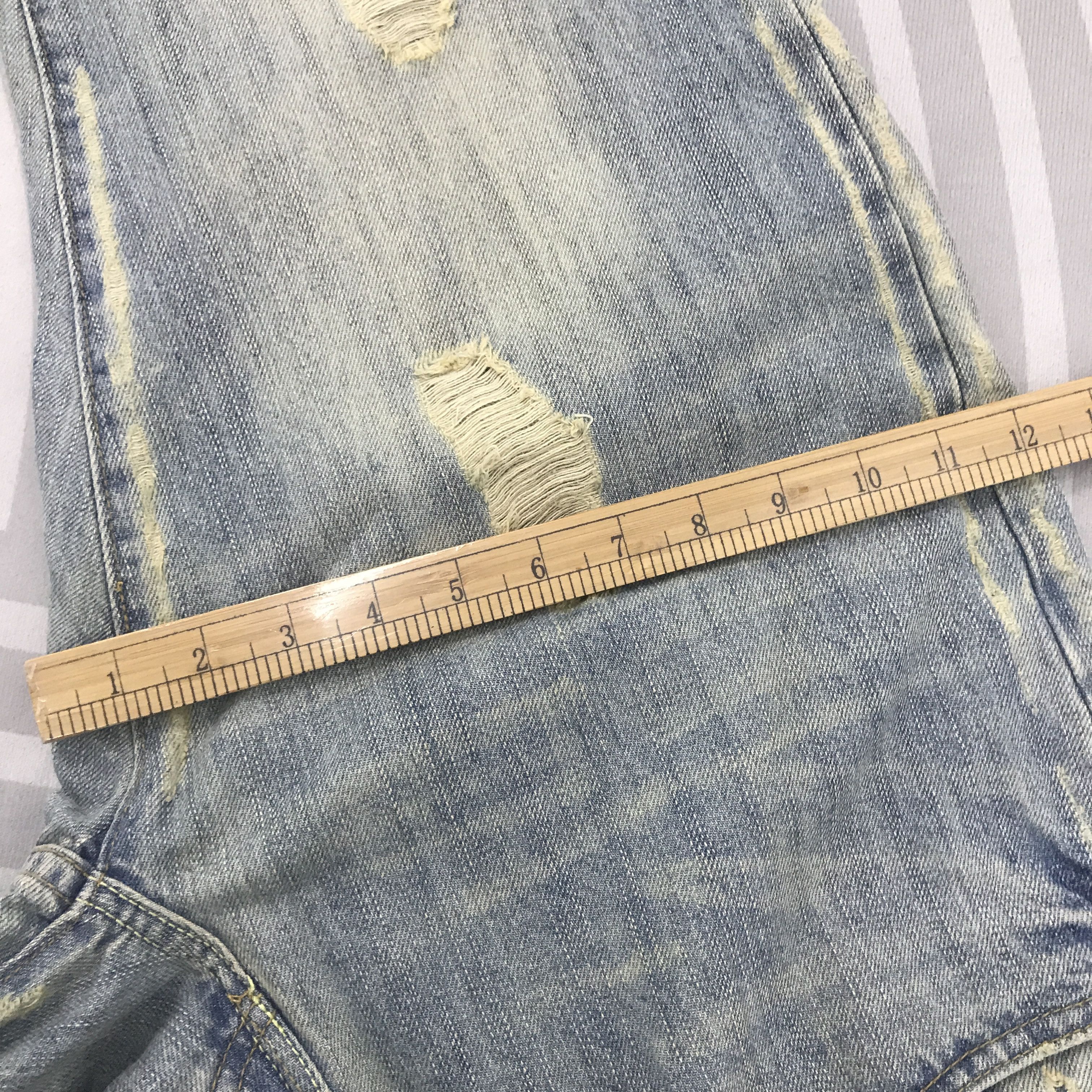 Abercrombie & Fitch × Japanese Brand × Vintage Baggy denim Abercrombie & Fitch Distressed Pants Size US 32 / EU 48 - 10 Thumbnail