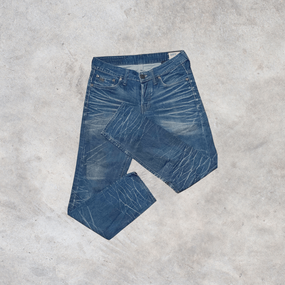 G-Star GSTAR RAW SLIM TAPPERED DENIM Size 32" / US 10 / IT 46 - 4 Thumbnail