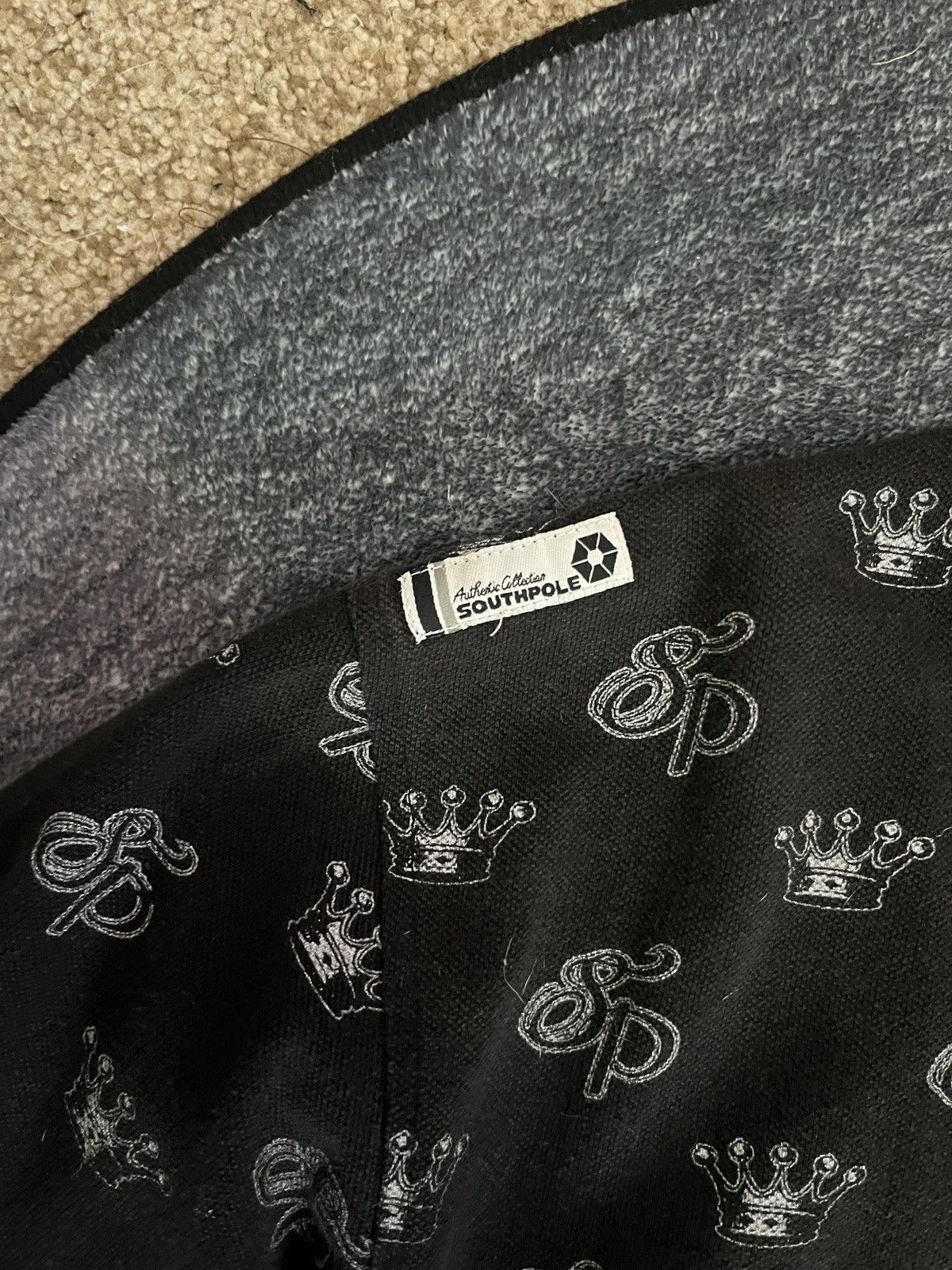Affliction × Southpole × Vintage Southpole Patterned Polo Size US L / EU 52-54 / 3 - 3 Thumbnail