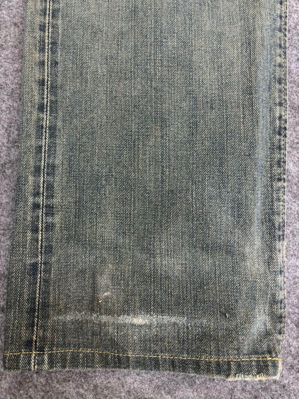 Edwin 💥Rare Selvedge💥Vintage Edwin 505X Yellow Selvedge Denim F578 Size US 29 - 10 Thumbnail