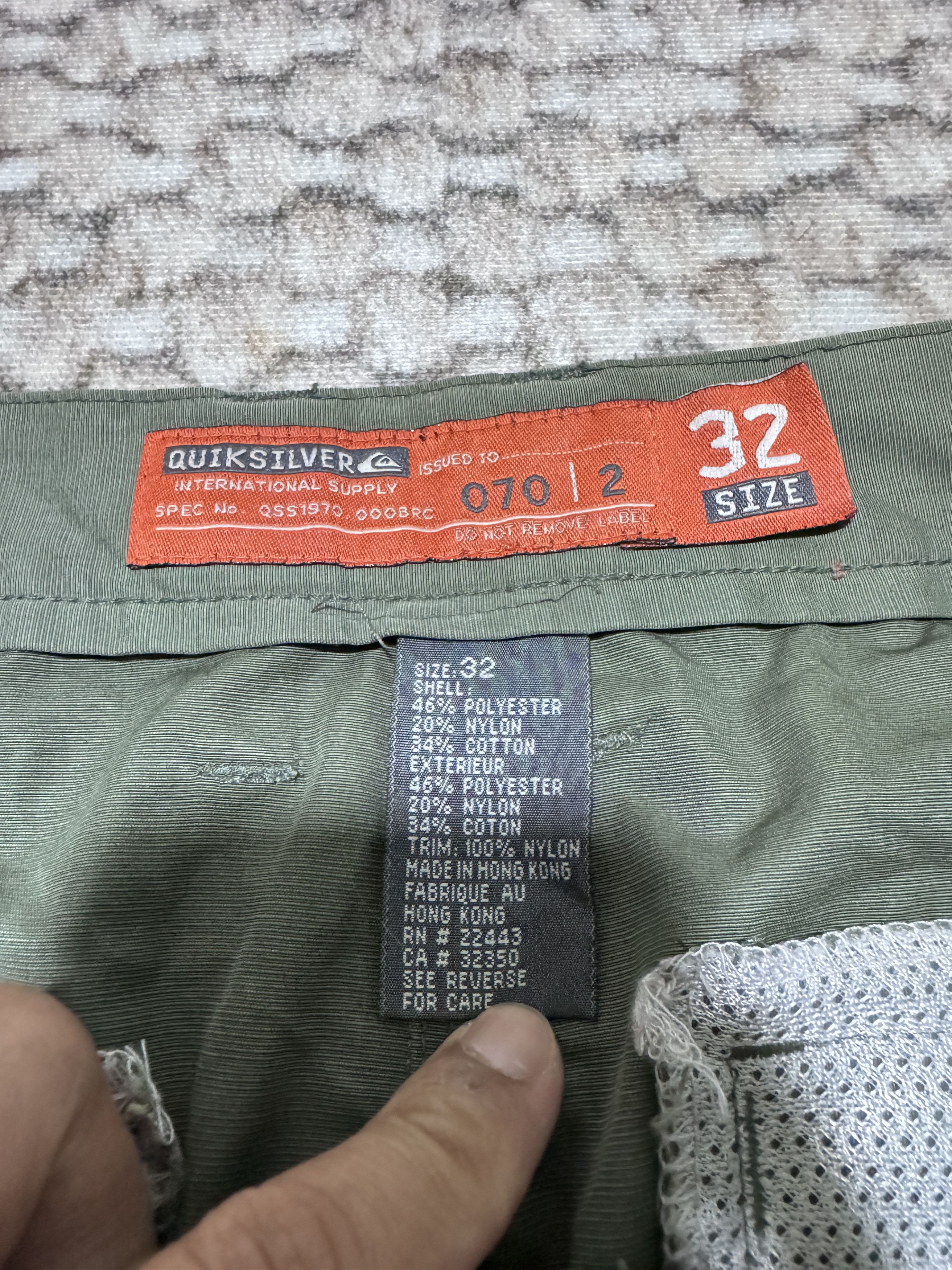 Quiksilver Vintage Y2K Quiksilver Parachute Pants Sun Faded Size US 32 / EU 48 - 6 Thumbnail