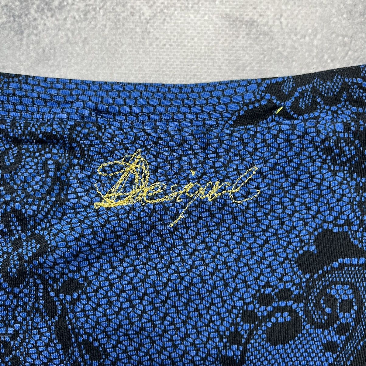 Desigual Vintage Desigual Floral Midi Skirt Flower Avant-Garde Y2K Size 29" - 3 Thumbnail
