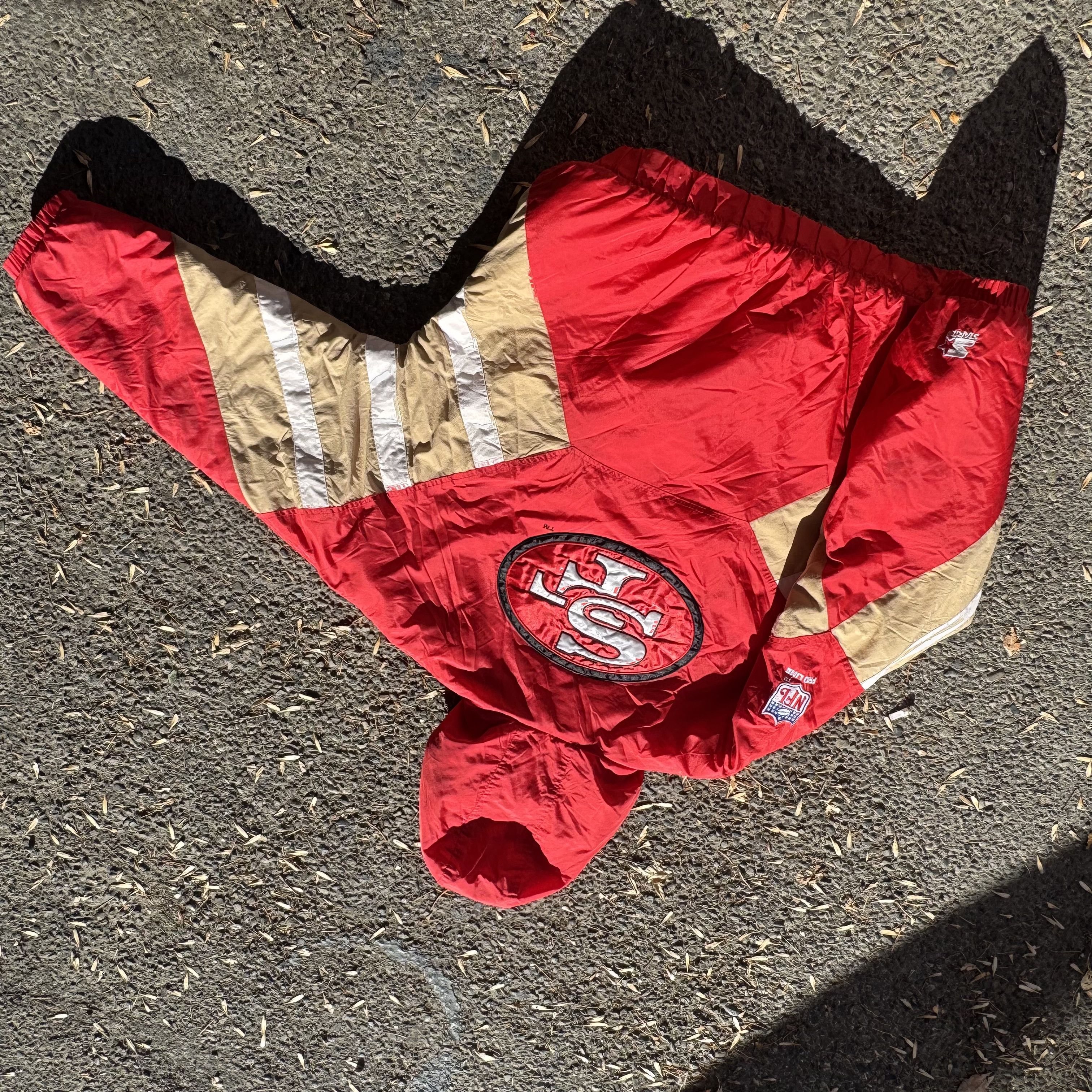Starter Vintage San Francisco 49ers Starter Pullover Size US XL / EU 56 / 4 - 8 Thumbnail