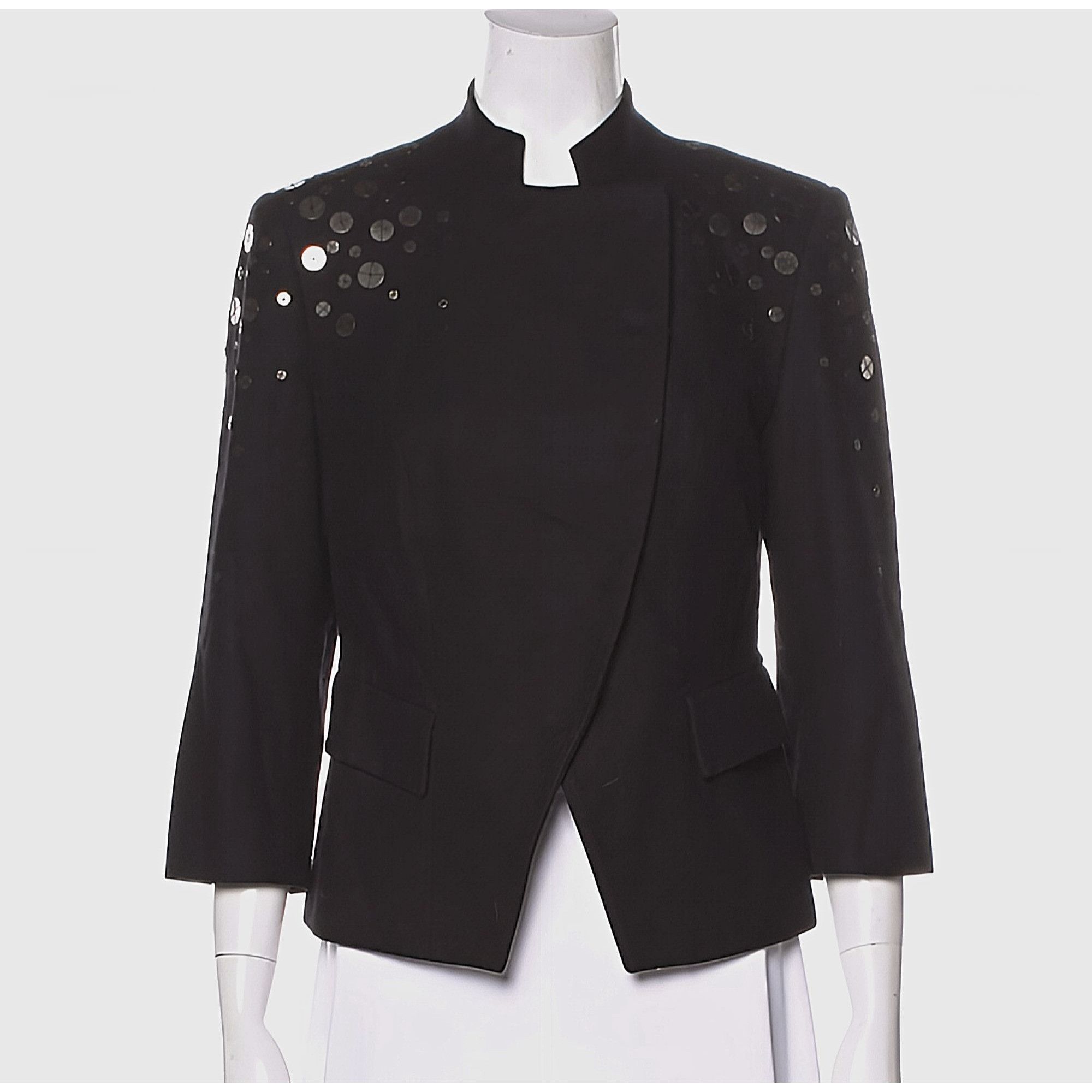 Vivienne Tam Black/White printed top size large main image 1