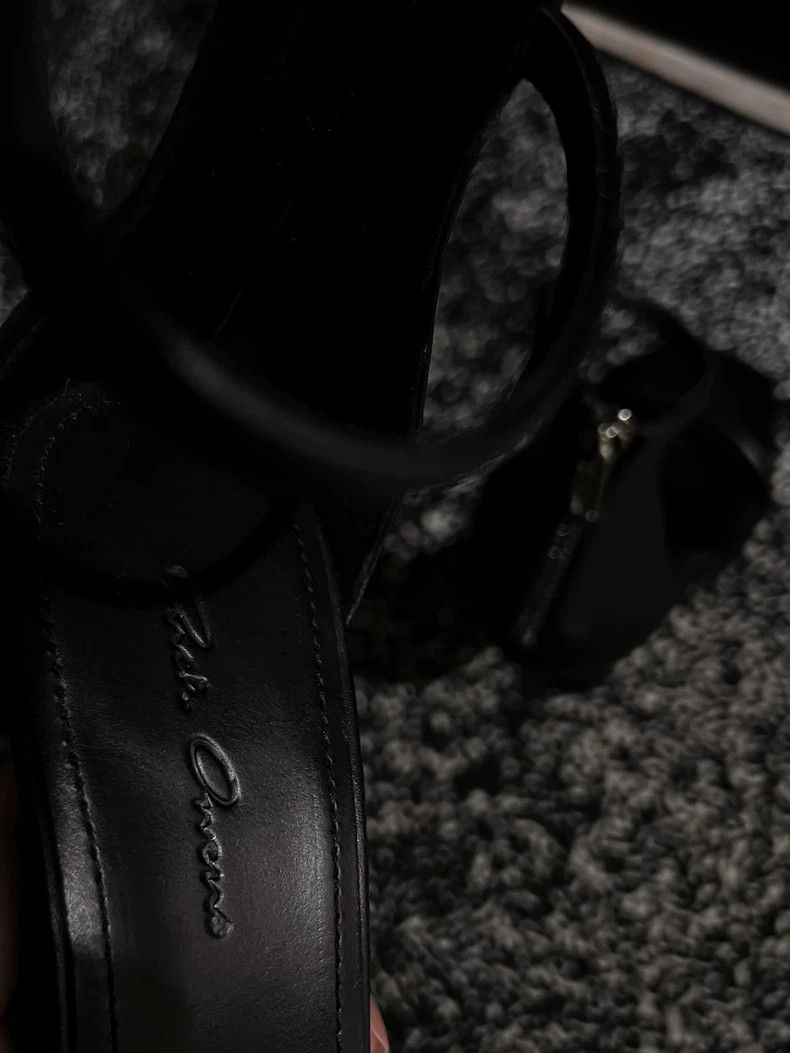 Rick Owens rick owens Calfskin contoured wedge heels Size US 5.5 / IT 35.5 - 6 Thumbnail
