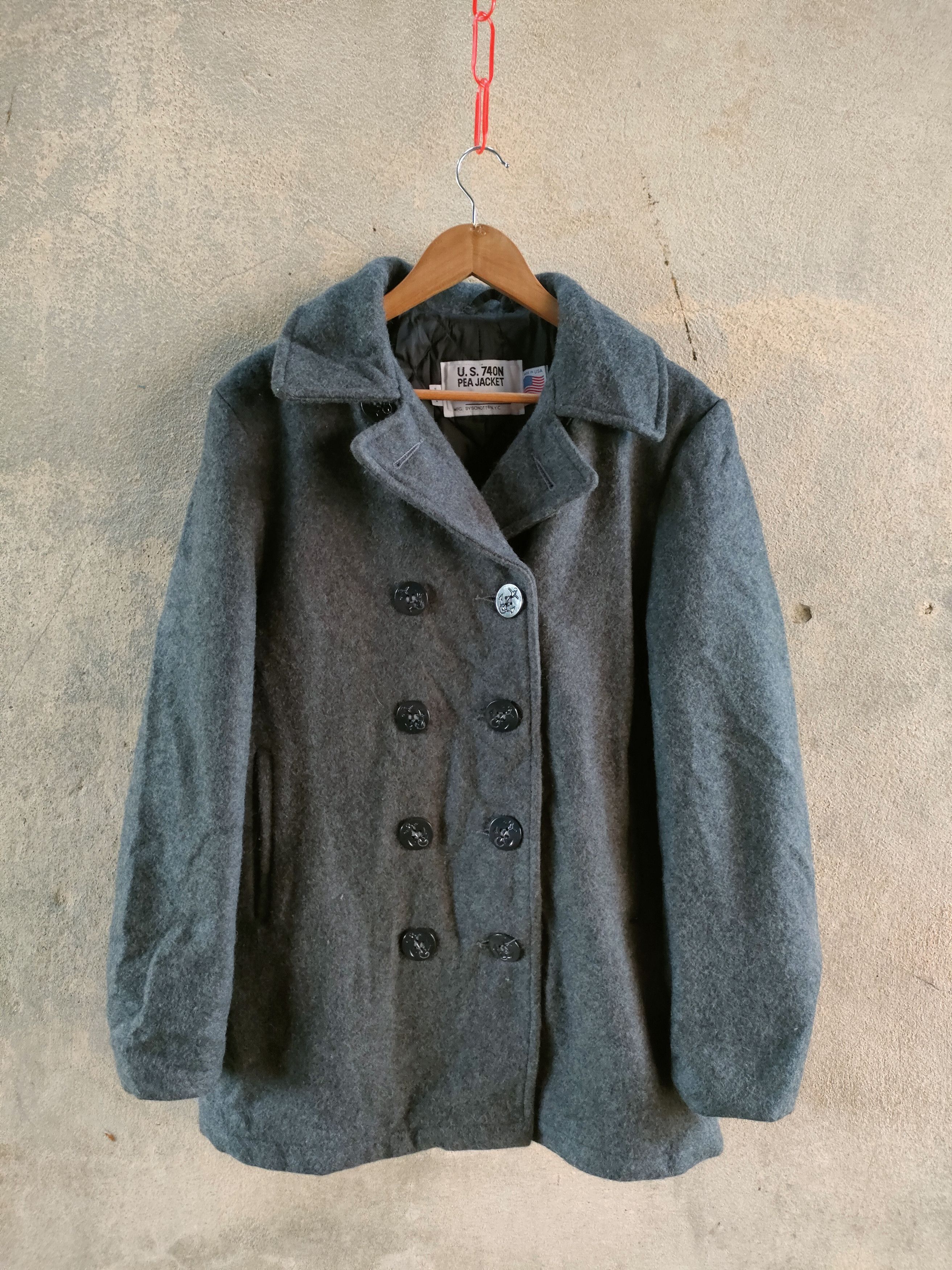 Nigel Cabourn × Schott Schott Peacoat Jacket Size US M / EU 48-50 / 2 - 1 Thumbnail