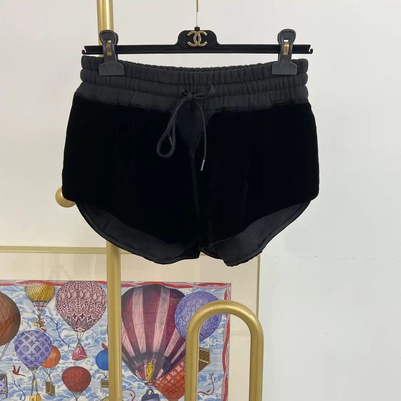 Miu Miu Black Rayon Women's Shorts 0089