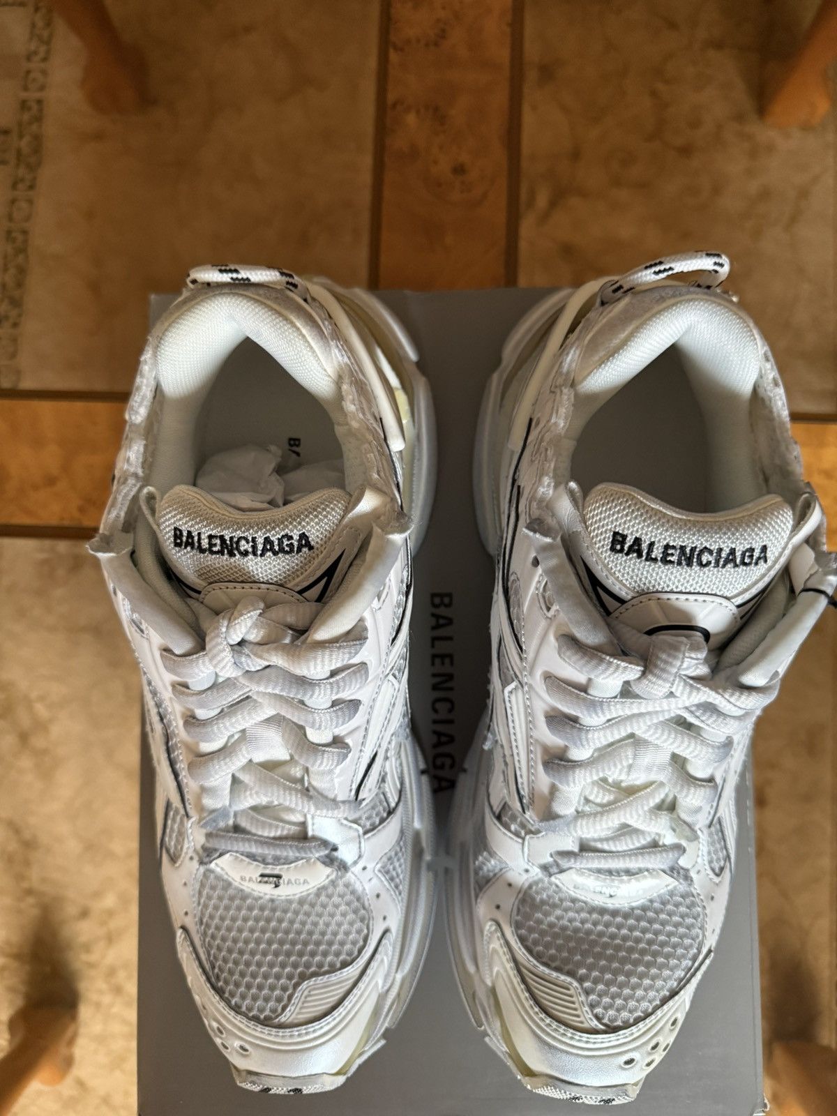 Balenciaga Balenciaga Runner White Size US 9 / EU 42 - 5 Thumbnail