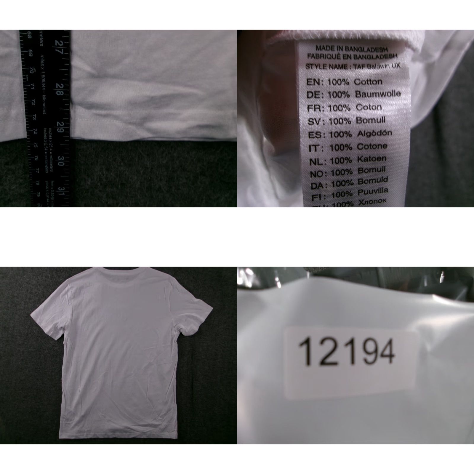 Vintage VINTAGE The Athletes Foot Shirt Graphic Print T-Shirt Men Large White Short Sleeve Crew Neck Classic Mens Size US L / EU 52-54 / 3 - 8 Thumbnail