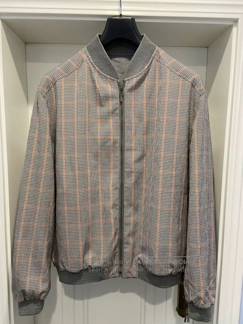 Brioni Brioni Silk reversible jacket Size US XL / EU 56 / 4 - 2 Thumbnail