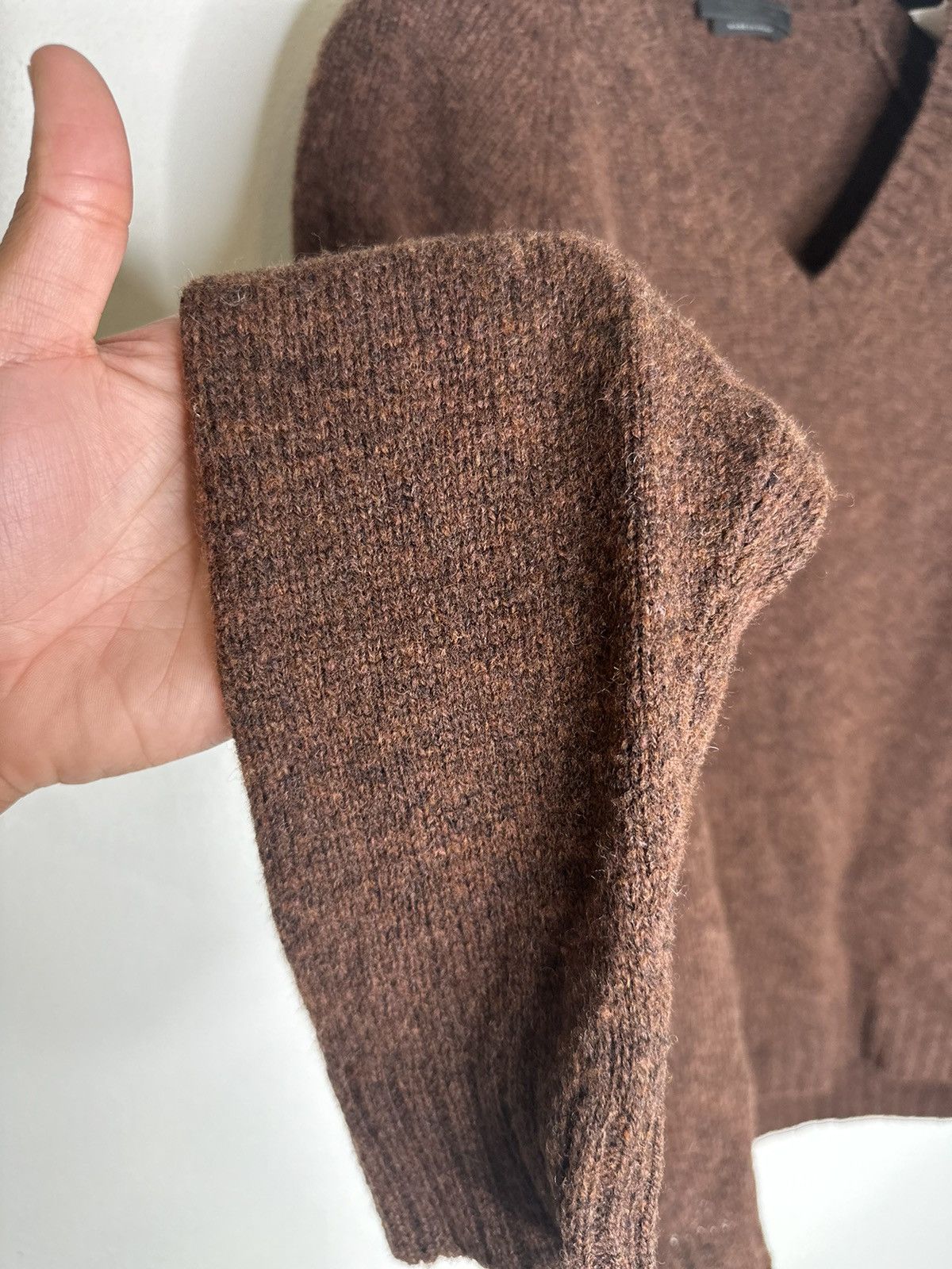 Prada Deep V knit Sweater Size US L / EU 52-54 / 3 - 3 Thumbnail
