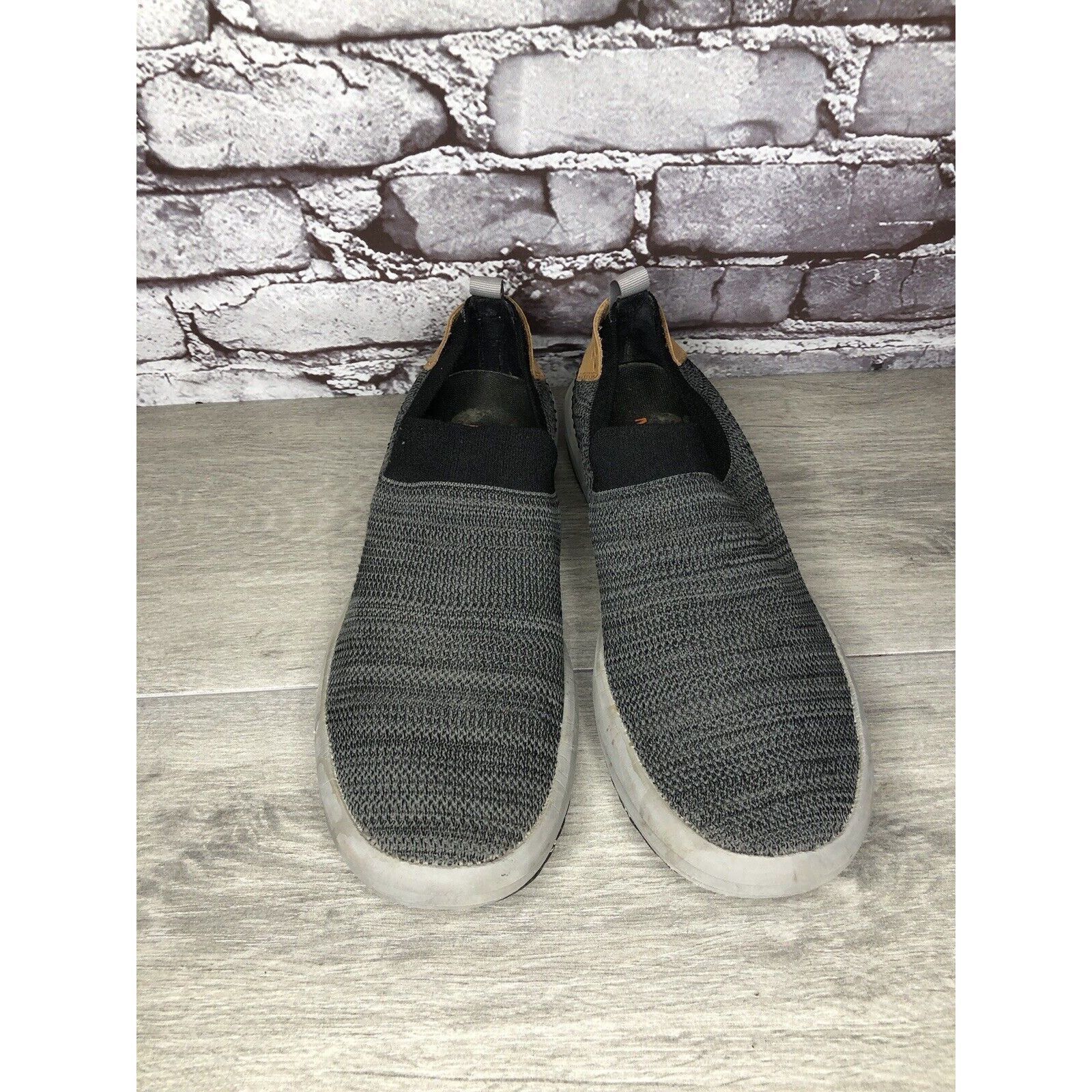 Merrell Merrell Gridway Moccasin Boulder Gray Knit Vibram Shoes Men’ Size US 9 / EU 42 - 15 Thumbnail