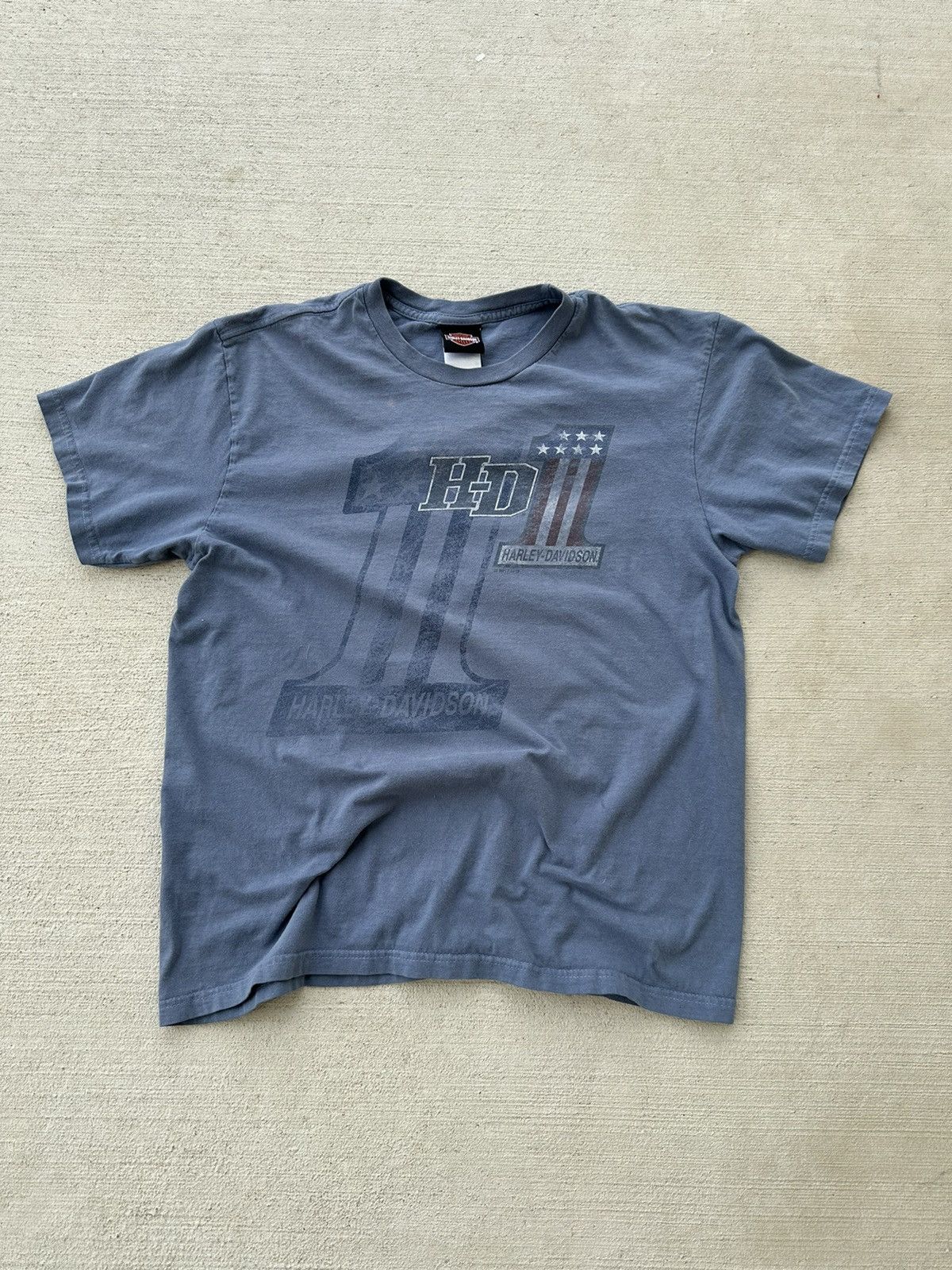 Harley Davidson × Vintage Vintage Harley Davidson Tee Size US M / EU 48-50 / 2 - 1 Thumbnail