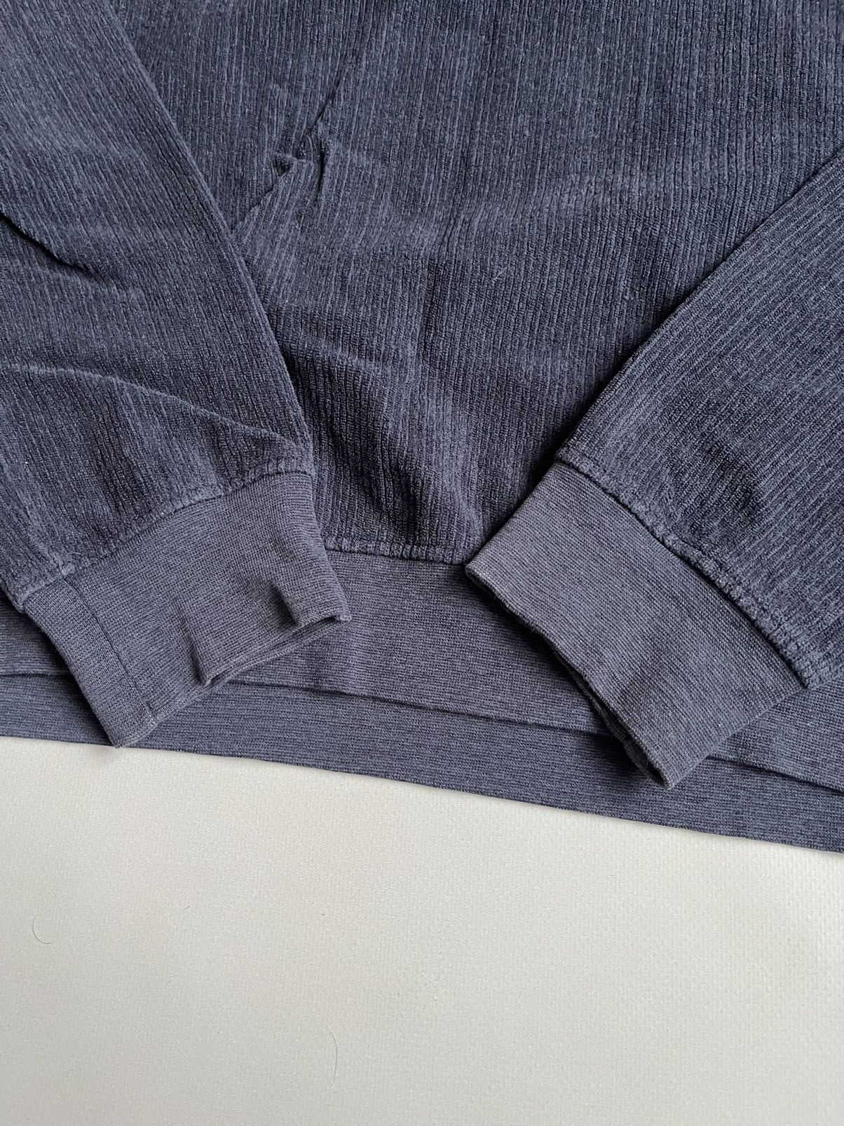 Designer × Orlebar Brown Orlebar Brown Men Blue Teddy Texture Zip Sweatshirt Size US M / EU 48-50 / 2 - 13 Thumbnail