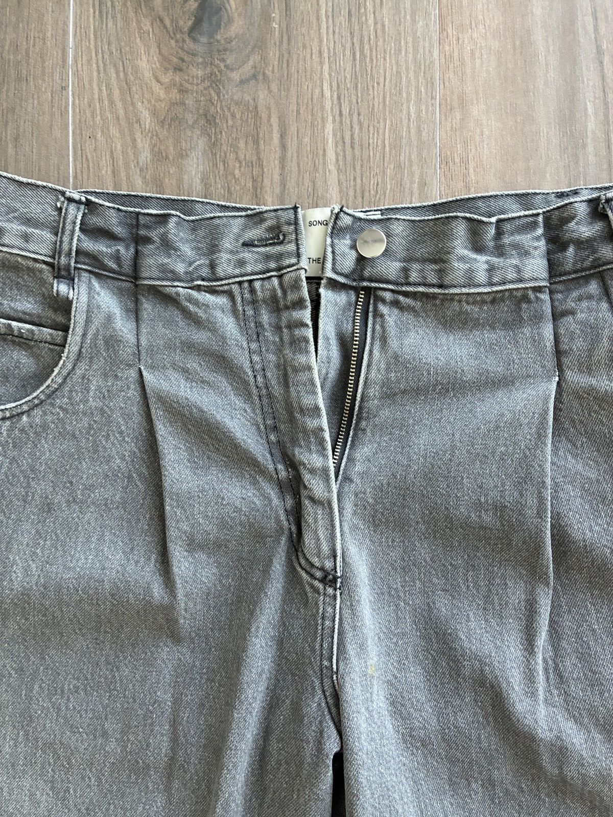 Song For The Mute UNISEX OVERSIZED JEANS Size 26" / US 2 / IT 38 - 2 Thumbnail