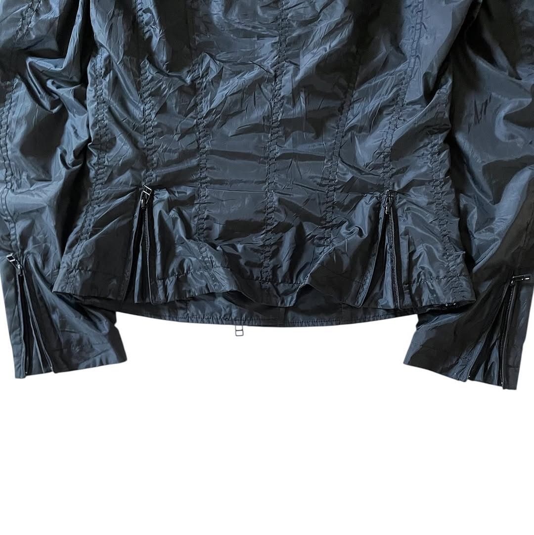 Issey Miyake ISSEY MIYAKE FW13 Assymetrical Zip Design Nylon Jacket Size L / US 10 / IT 46 - 6 Thumbnail