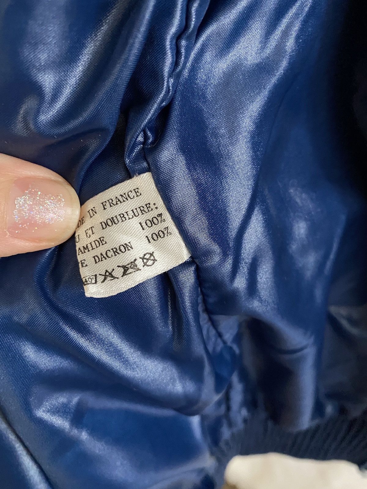 Vintage Gérard Nelson navy puffer jacket 70’s Size US XS / EU 42 / 0 - 6 Thumbnail