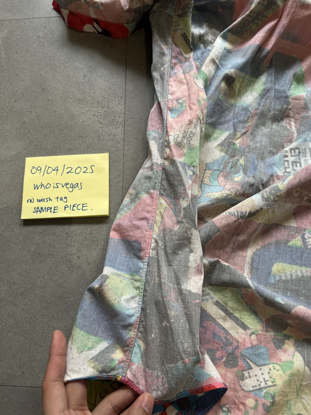 Comme des Garcons SAMPLE Theseus Chan Comme Des Garcons Shirt Baseball Shirt Size US M / EU 48-50 / 2 - 11 Thumbnail