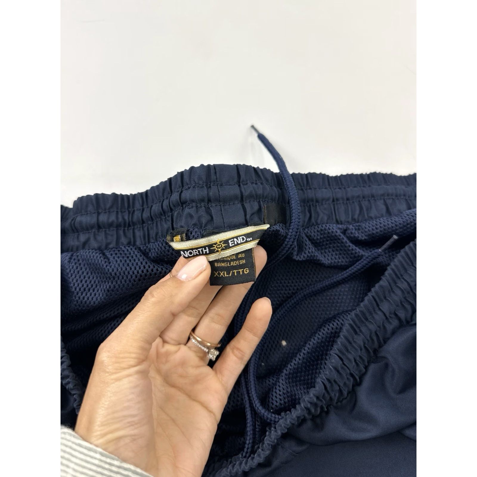 Vintage North End Intel Pants Women 2XL Blue Windbreaker Baggy Ankle Running & Jogging, Cross Training, Gym & Training, Track & Field Mens? Womens? Size 40" / US 18 - 5 Thumbnail