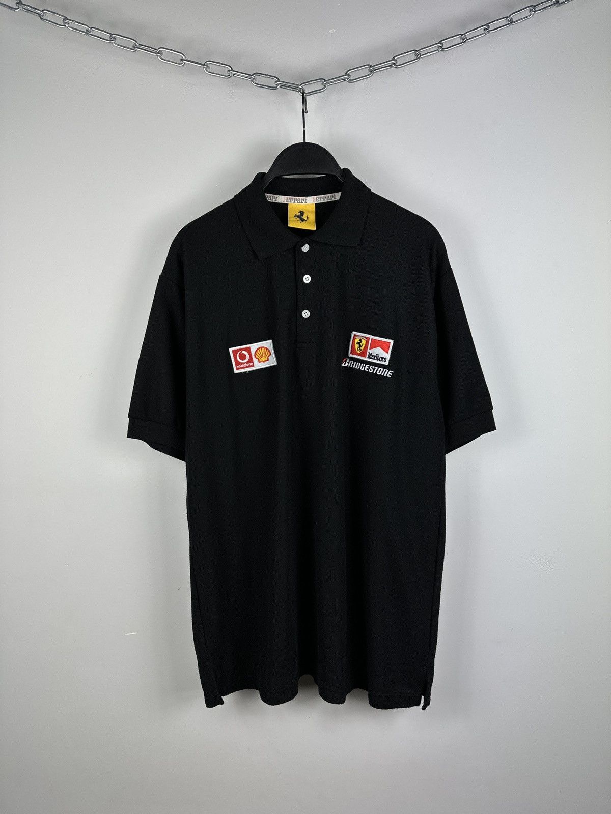 Ferrari × Vintage Vintage 90’s Ferrari F1 Polo T-shirt Size US XL / EU 56 / 4 - 1 Thumbnail
